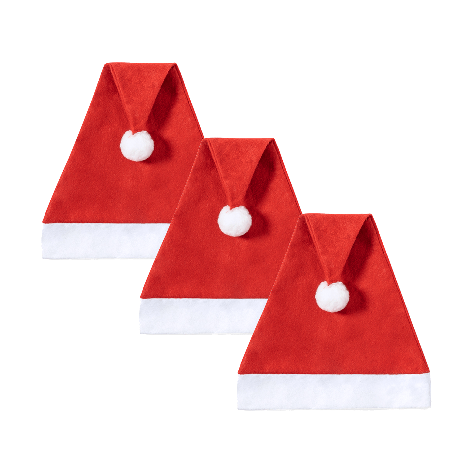 3er Set Weihnachtsmützen für Erwachsene Jeka - malmichmunt.com