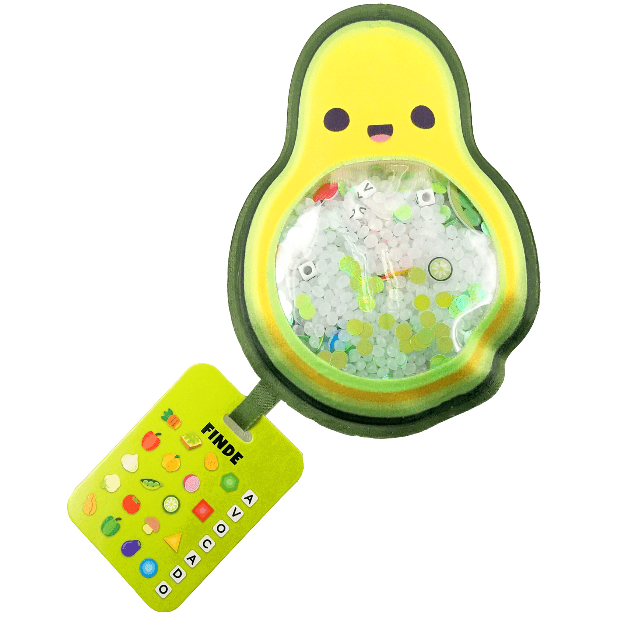Bizyboo Seek´n´Find busy Bag - Motiv Avocado Bauer Spielwaren - malmichmunt.com