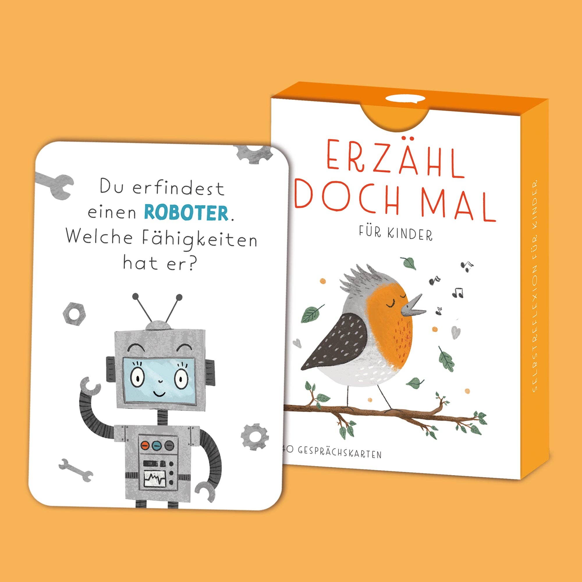 Erzähl doch mal – Gesprächskarten für Kinder Rüsselfuchs - malmichmunt.com