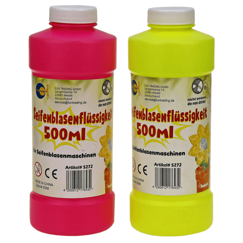 Funtrading - Seifenblasenflüssigkeit 500ml Funtrading - malmichmunt.com
