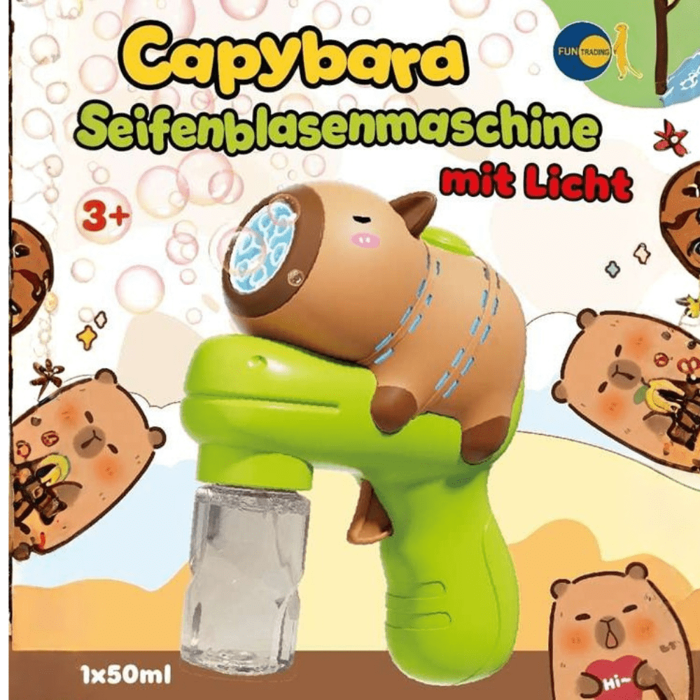 Funtrading - Seifenblasenmaschine Capybara Funtrading - malmichmunt.com