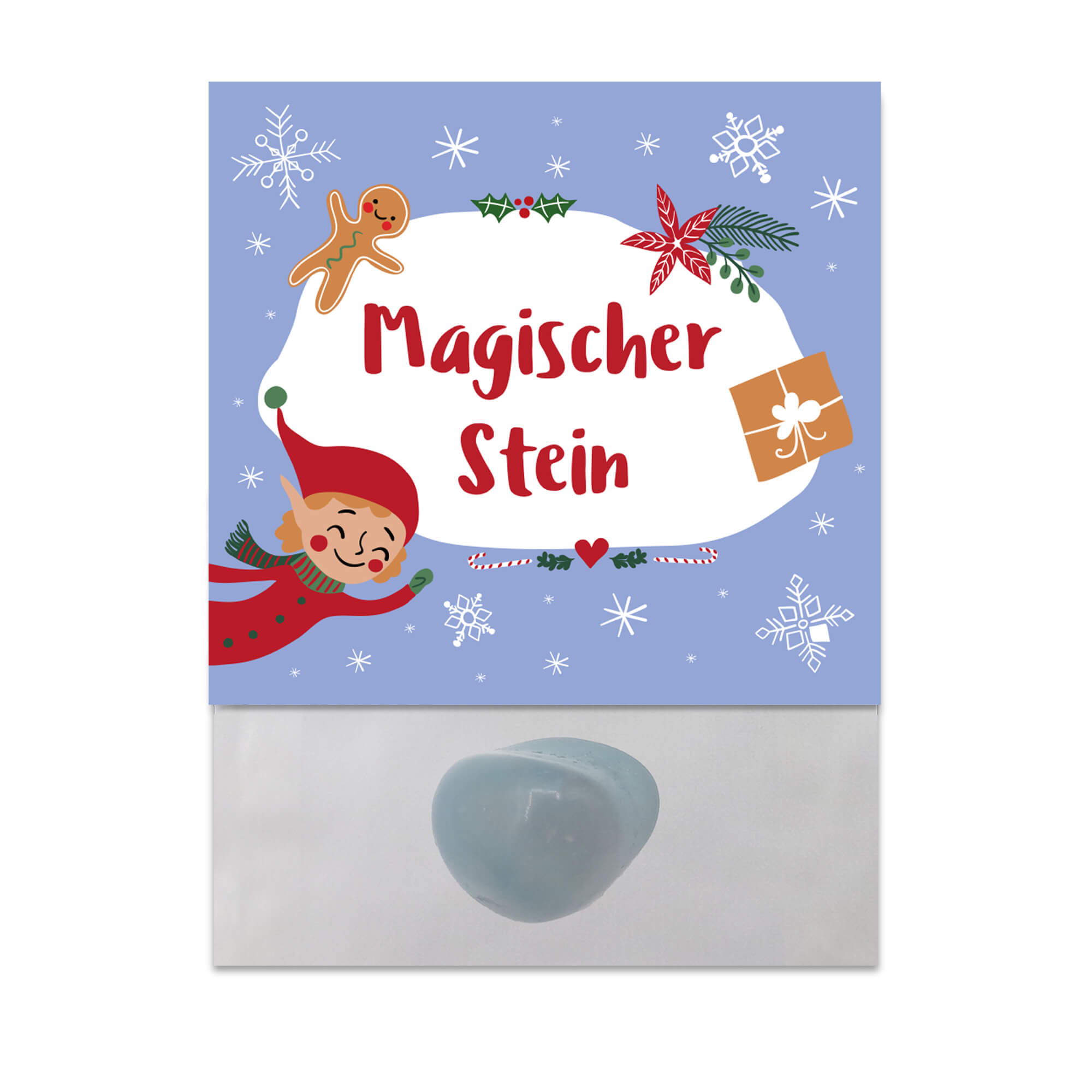 Glücksstein Weihnachten (Elf) Jeka - malmichmunt.com