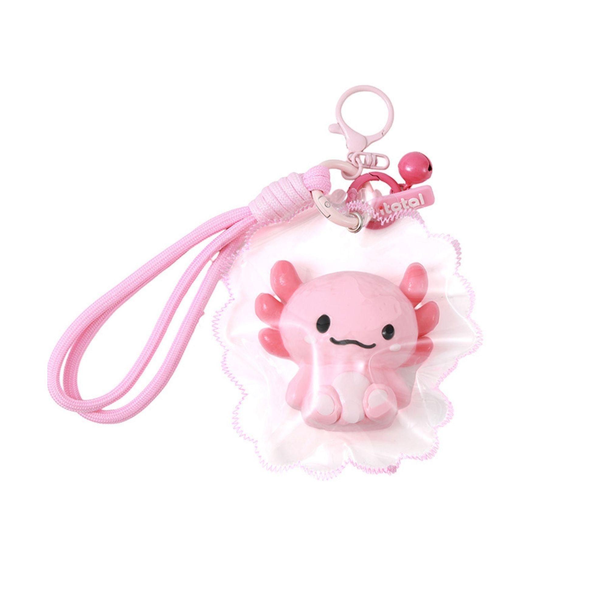 I-Total Jelly Pop Schlüsselanhänger - Axolotl i-Total - malmichmunt.com