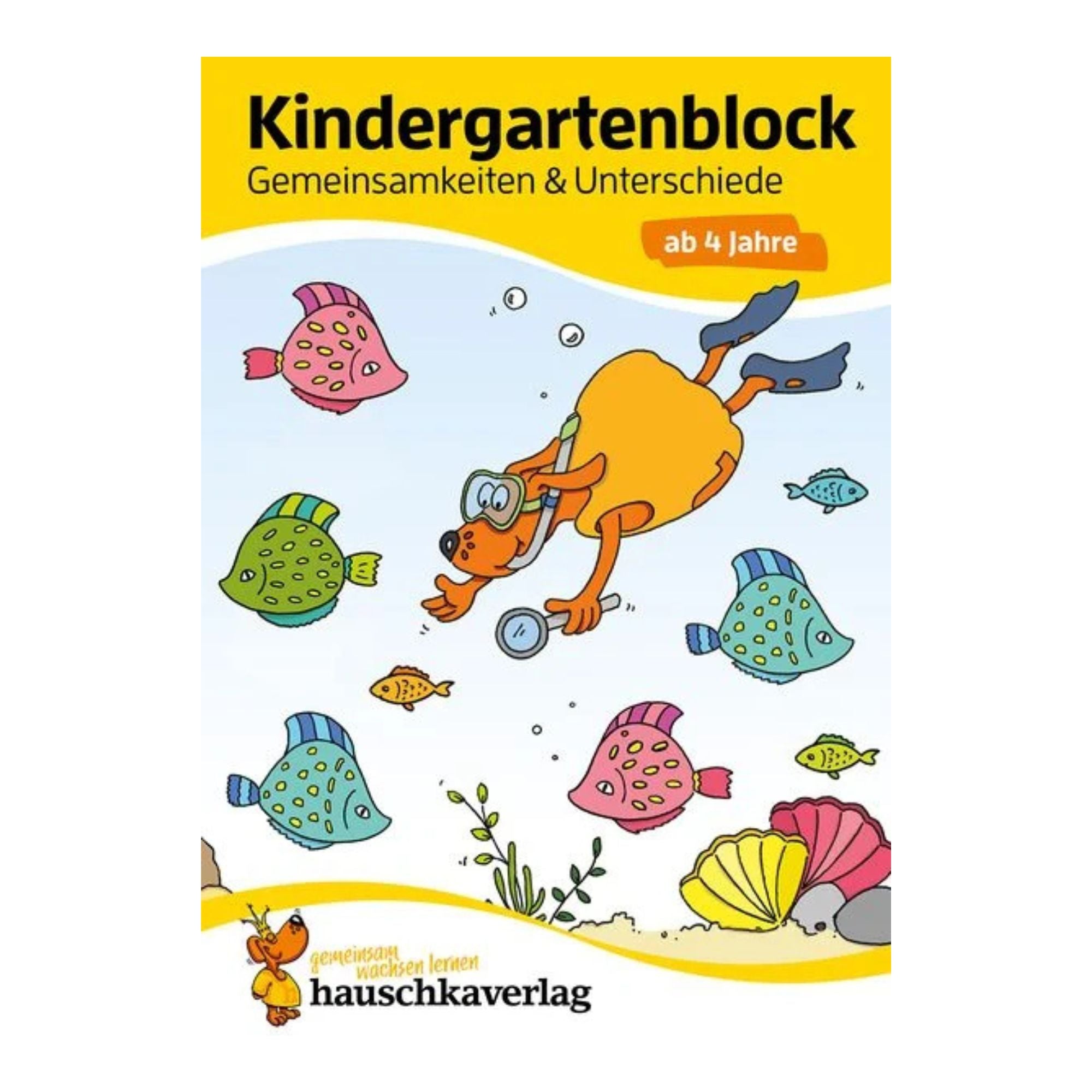 Kindergartenblock – Gemeinsamkeiten & Unterschiede ab 4 Jahre - Nr. 619 Hauschka Verlag - malmichmunt.com