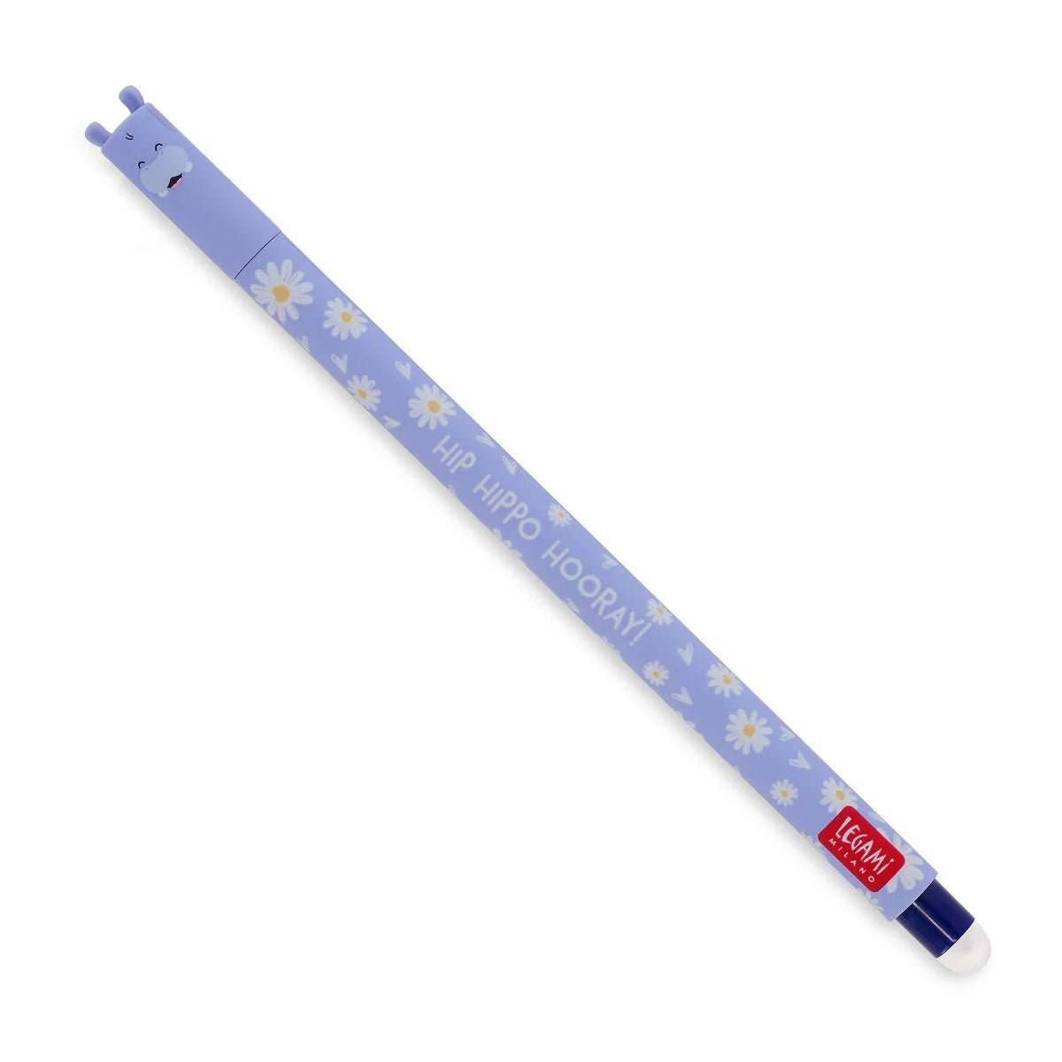 Legami Löschbarer Gelstift - Motiv Hippo Legami - malmichmunt.com