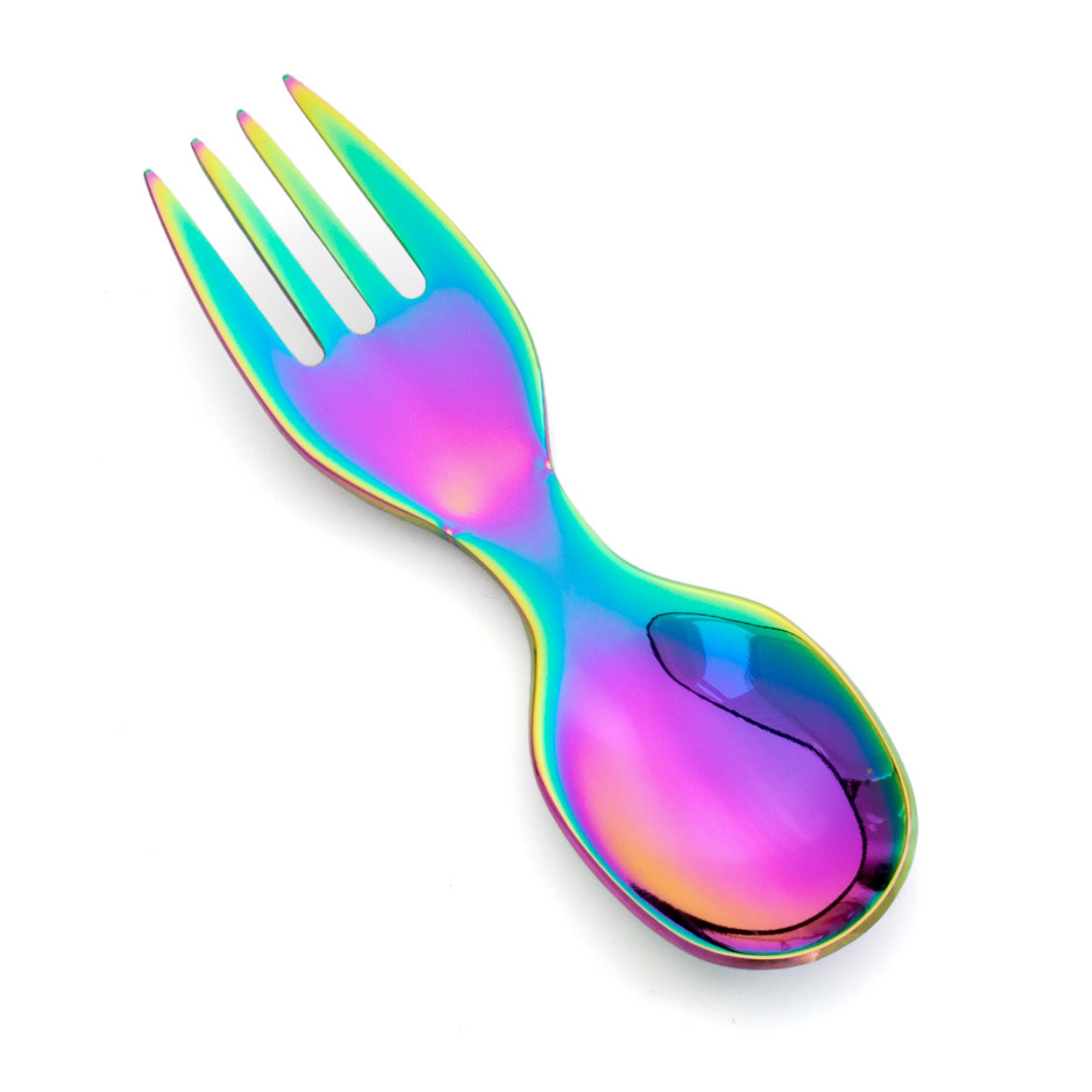 LEKKABOX® Mini Edelstahl Göffel - Rainbow Lekkabox - malmichmunt.com