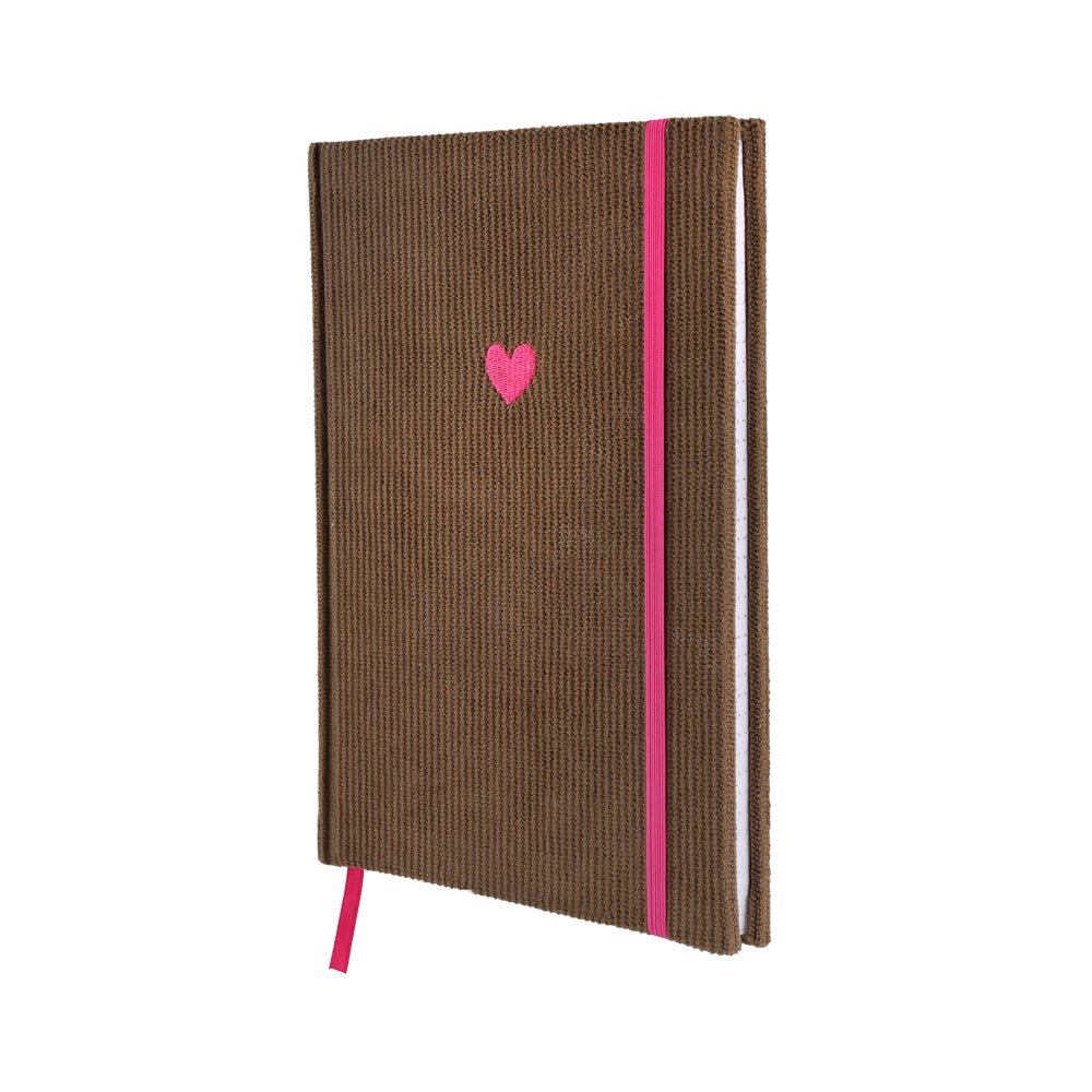 Loveria Notizbuch Kord - Taupe Bell Trade - malmichmunt.com