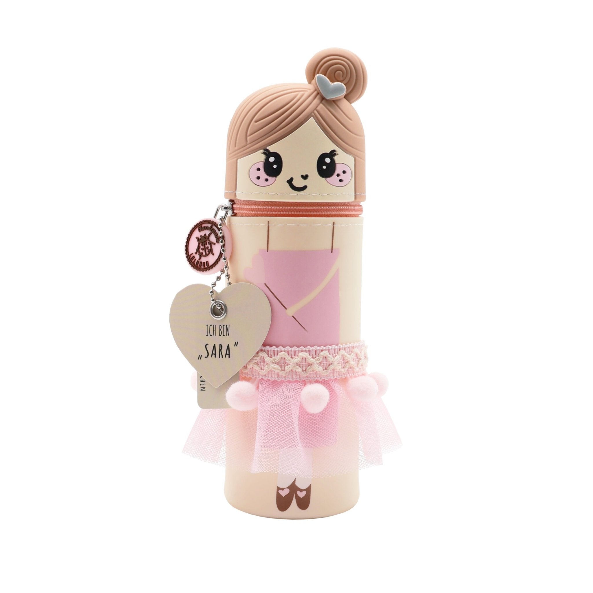 Lulubug lustiges Federmäppchen aus Silikon - Fee Sara Bell Trade - malmichmunt.com