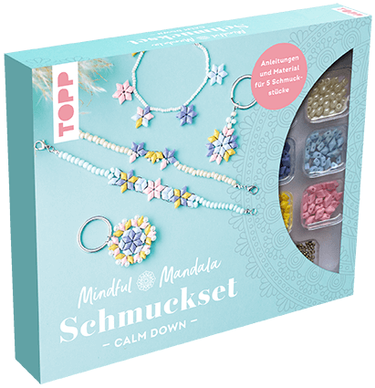 Mindful Mandala - Schmuckset Calm Down TOPP Verlag - malmichmunt.com