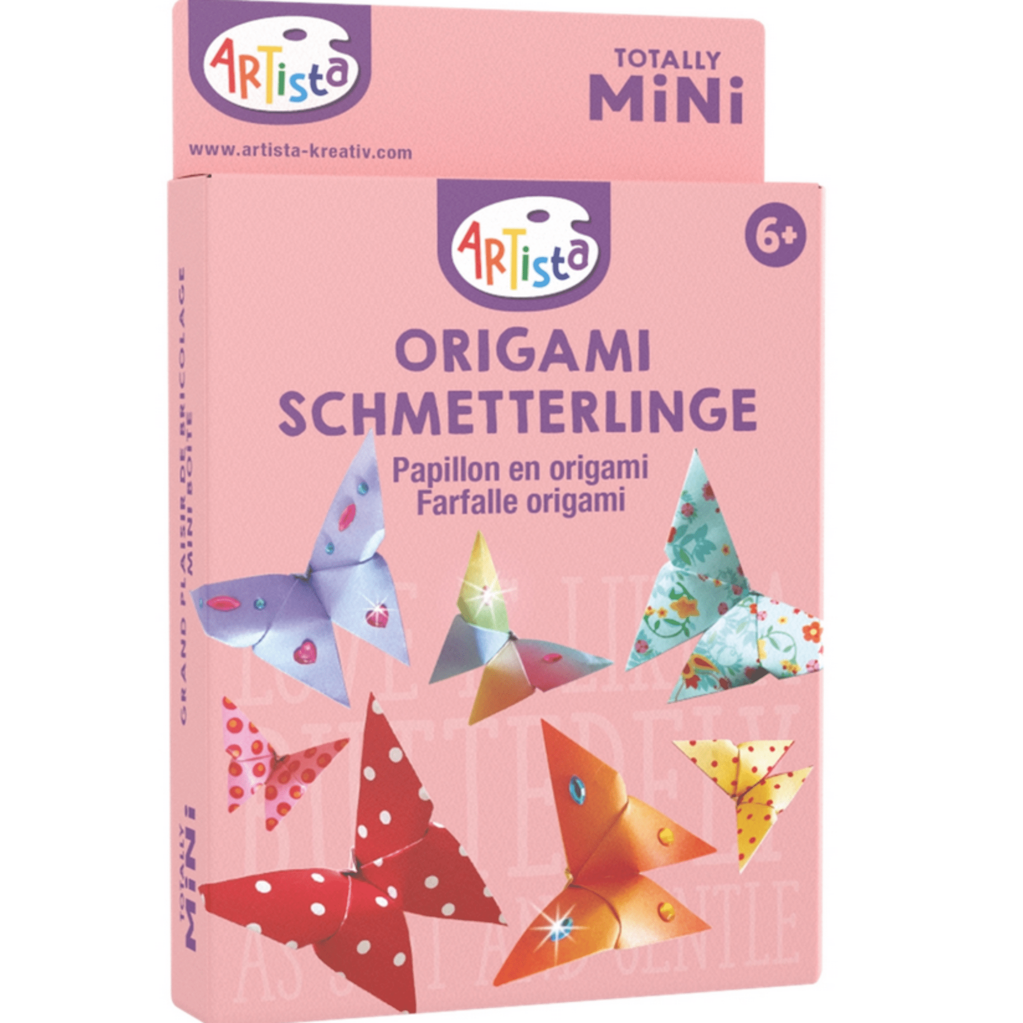 Mini Bastelset Origami Schmetterlinge Artista - malmichmunt.com