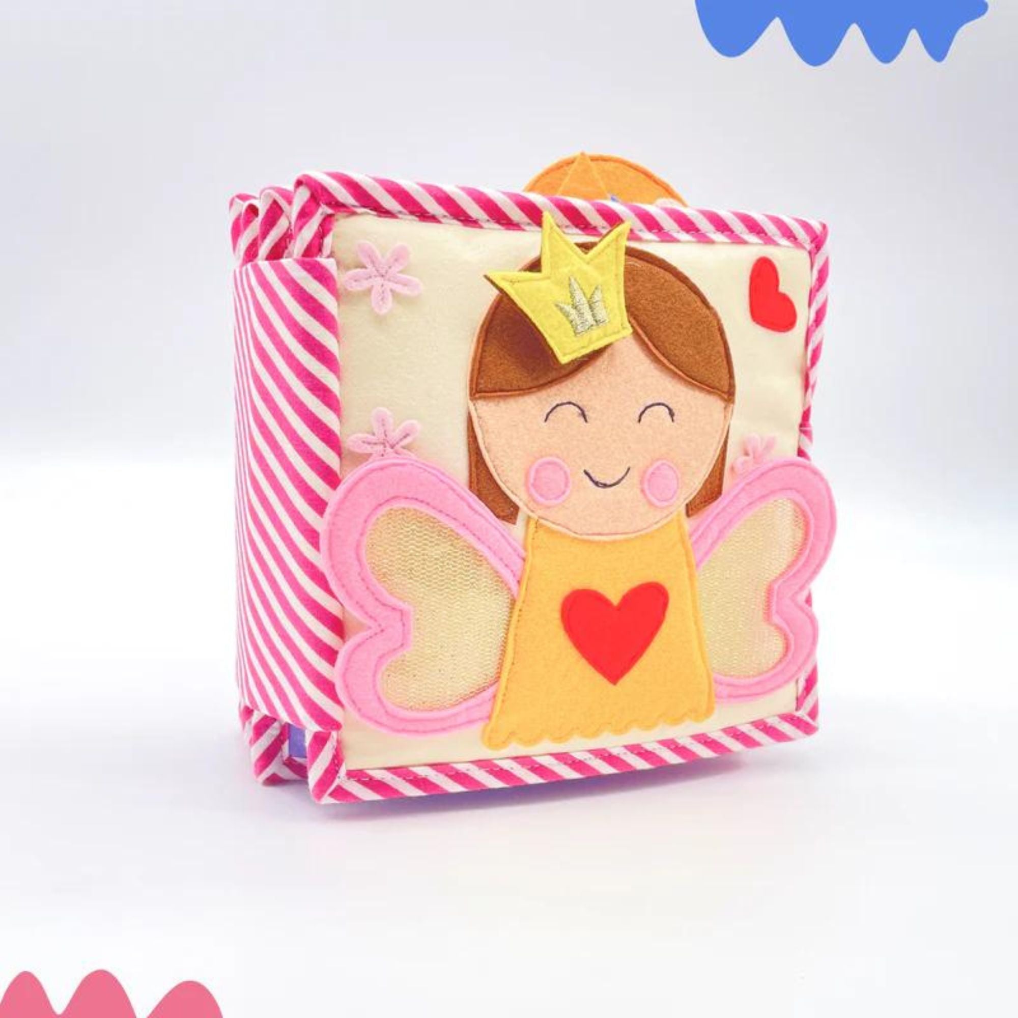 Mini Quiet Book "Kleine Prinzessin" Jolly Designs - malmichmunt.com