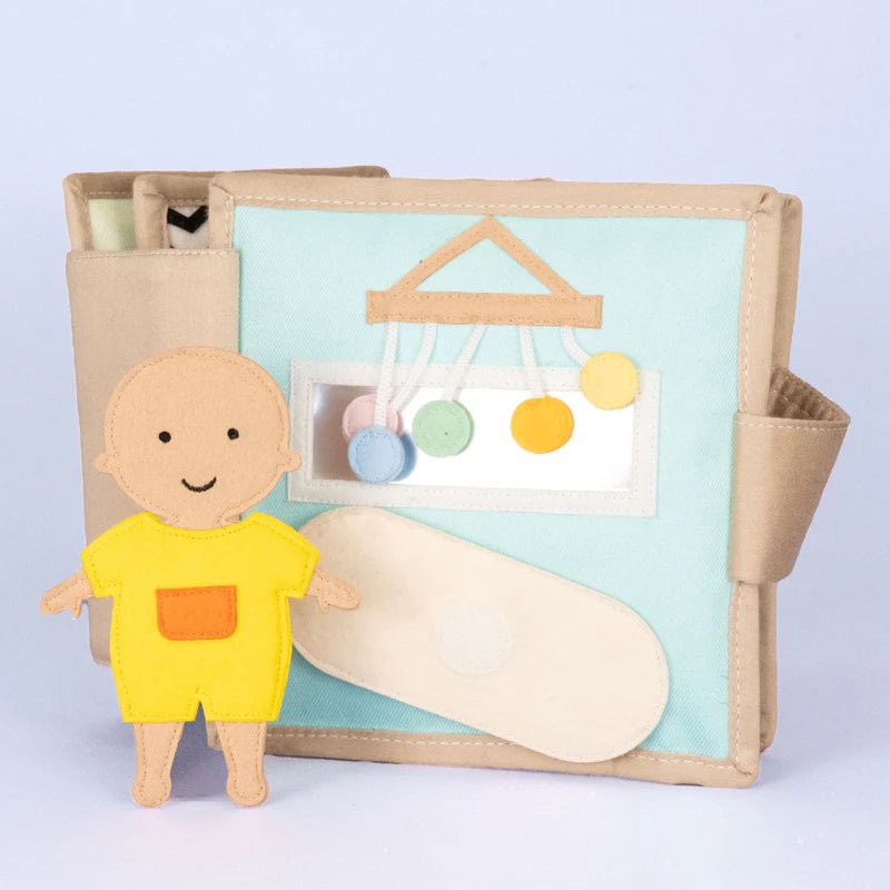 Mini Quiet Book "Montessori Baby" Jolly Designs - malmichmunt.com