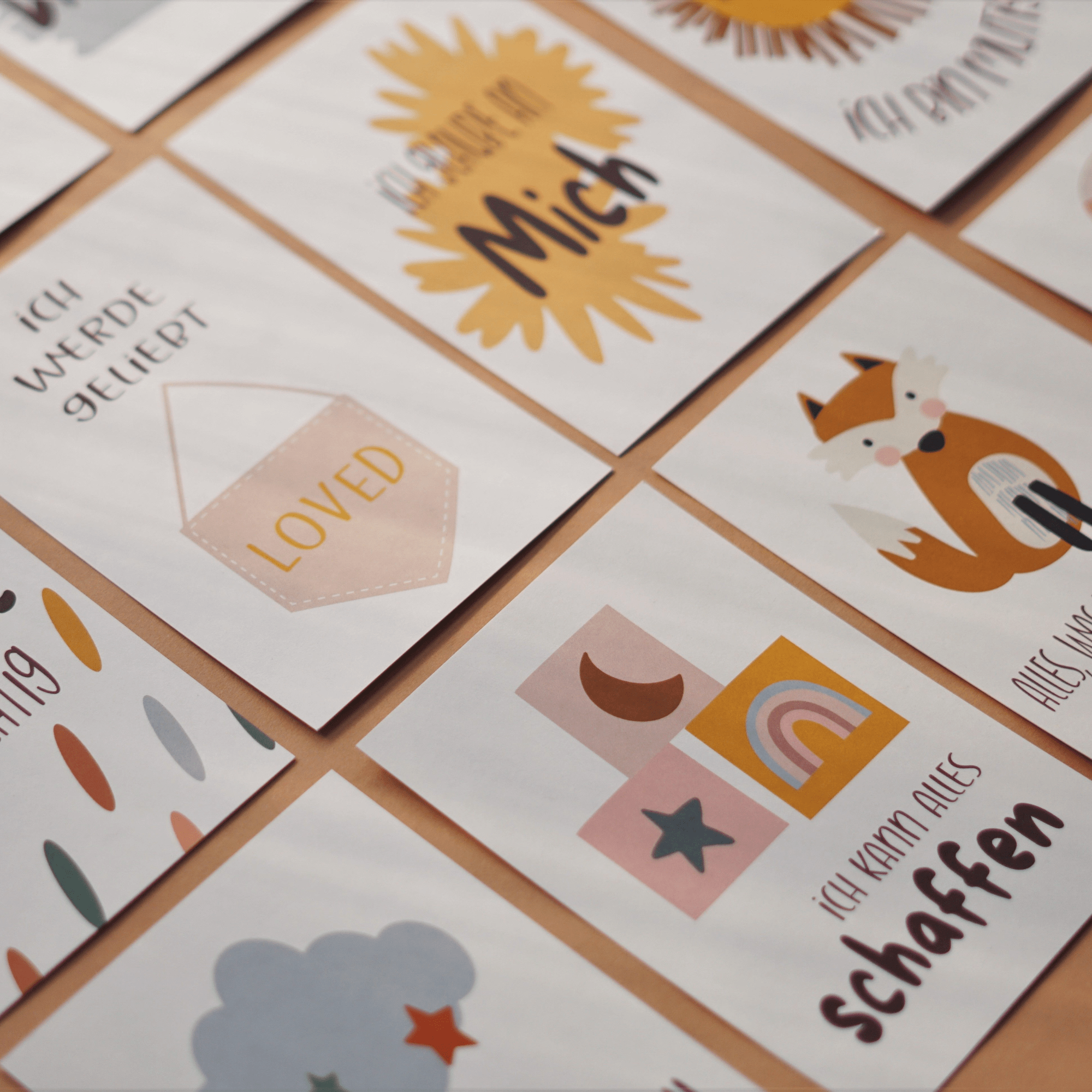 Modern Kids Art - Affirmationskarten für Kinder und Jugendliche (Kartenset) Modern Kids Art - malmichmunt.com