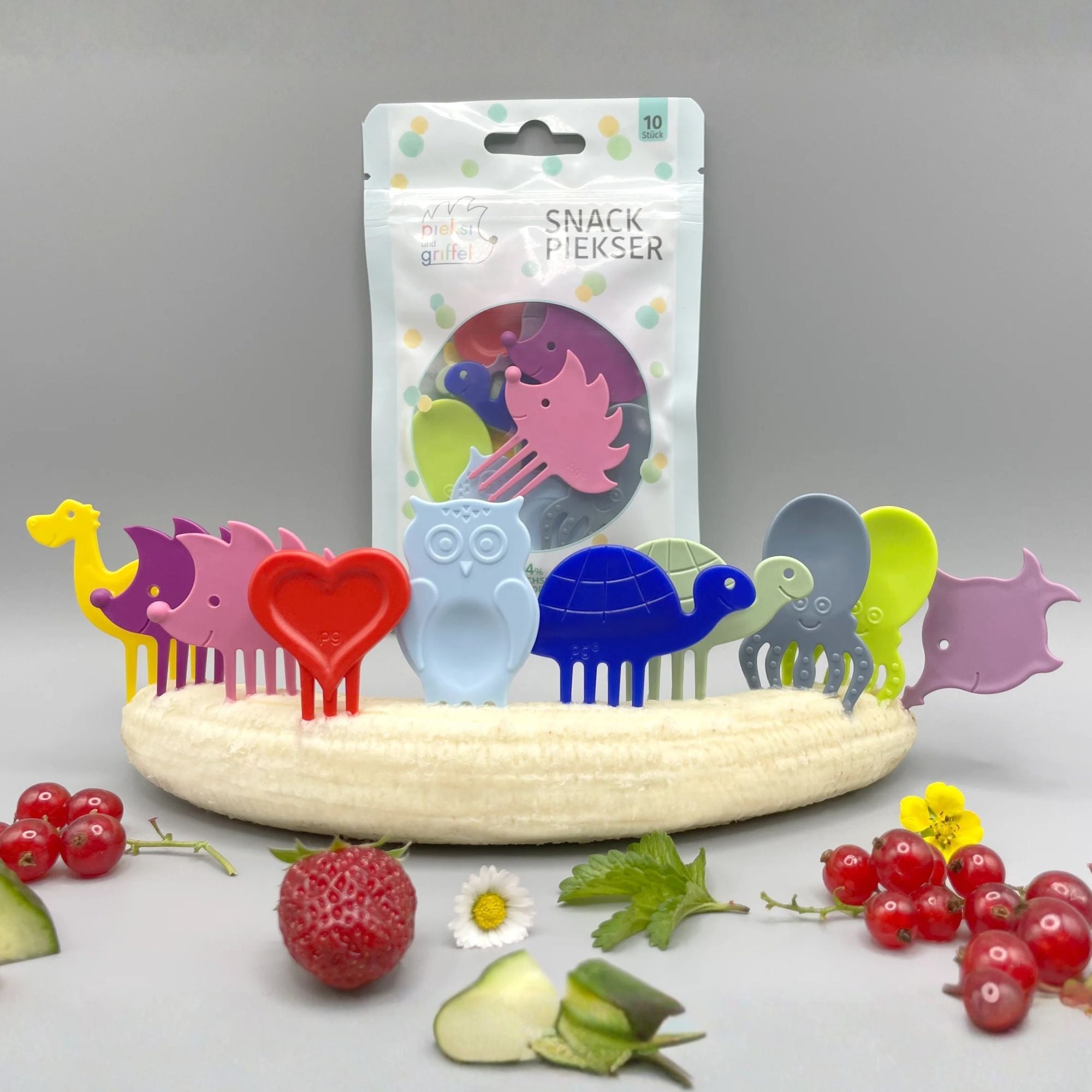 Piksi und Griffel Snack Piekser - "Complete Ten" Pieksi und Griffel - malmichmunt.com