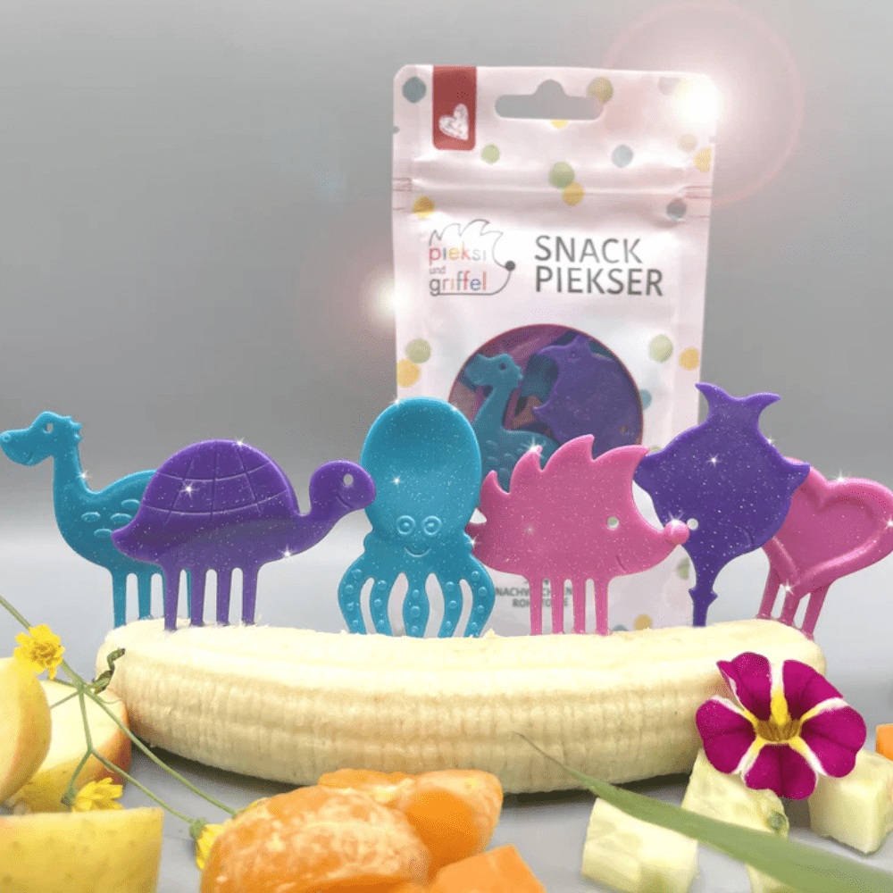Piksi und Griffel Snack Piekser - "Itzi - Glitzi - Pieksis" Pieksi und Griffel - malmichmunt.com