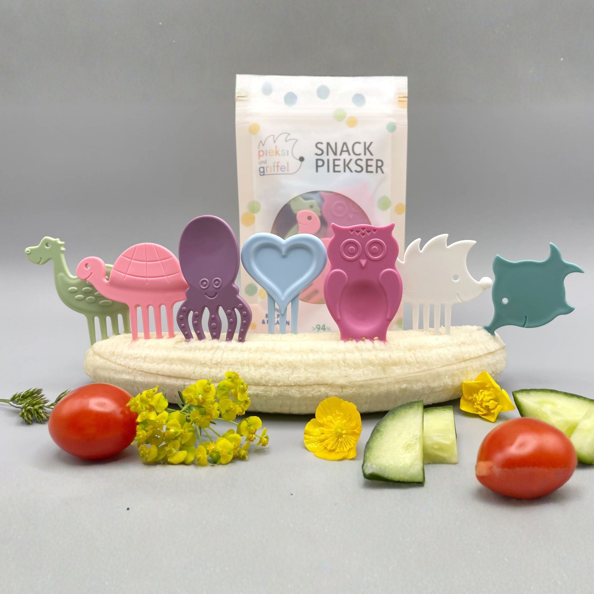 Piksi und Griffel Snack Piekser - "Sweet & Soft" Pieksi und Griffel - malmichmunt.com