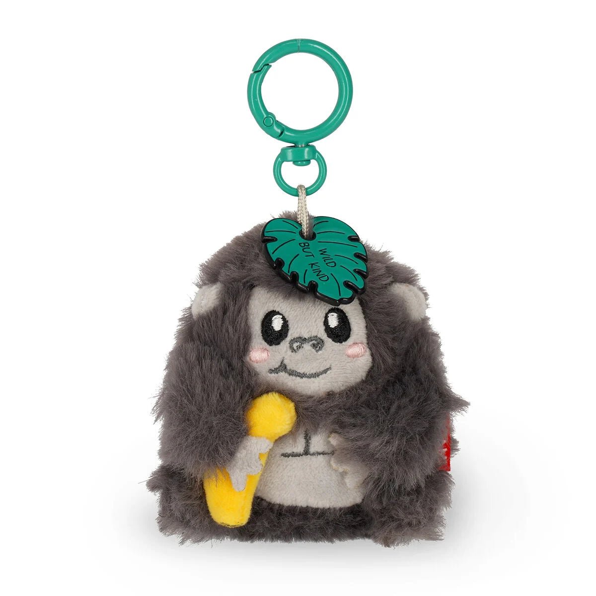 Plüsch-Schlüsselanhänger Gorilla - Tiny Super Soft! Legami - malmichmunt.com