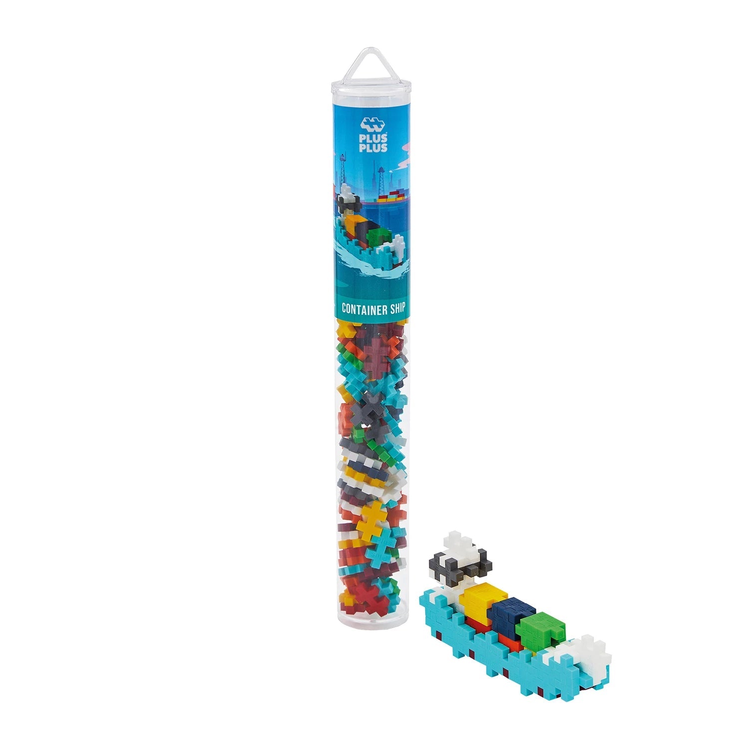Plus - Plus 100 Kreativ Bausteine Frachtschiff Plus Plus - malmichmunt.com