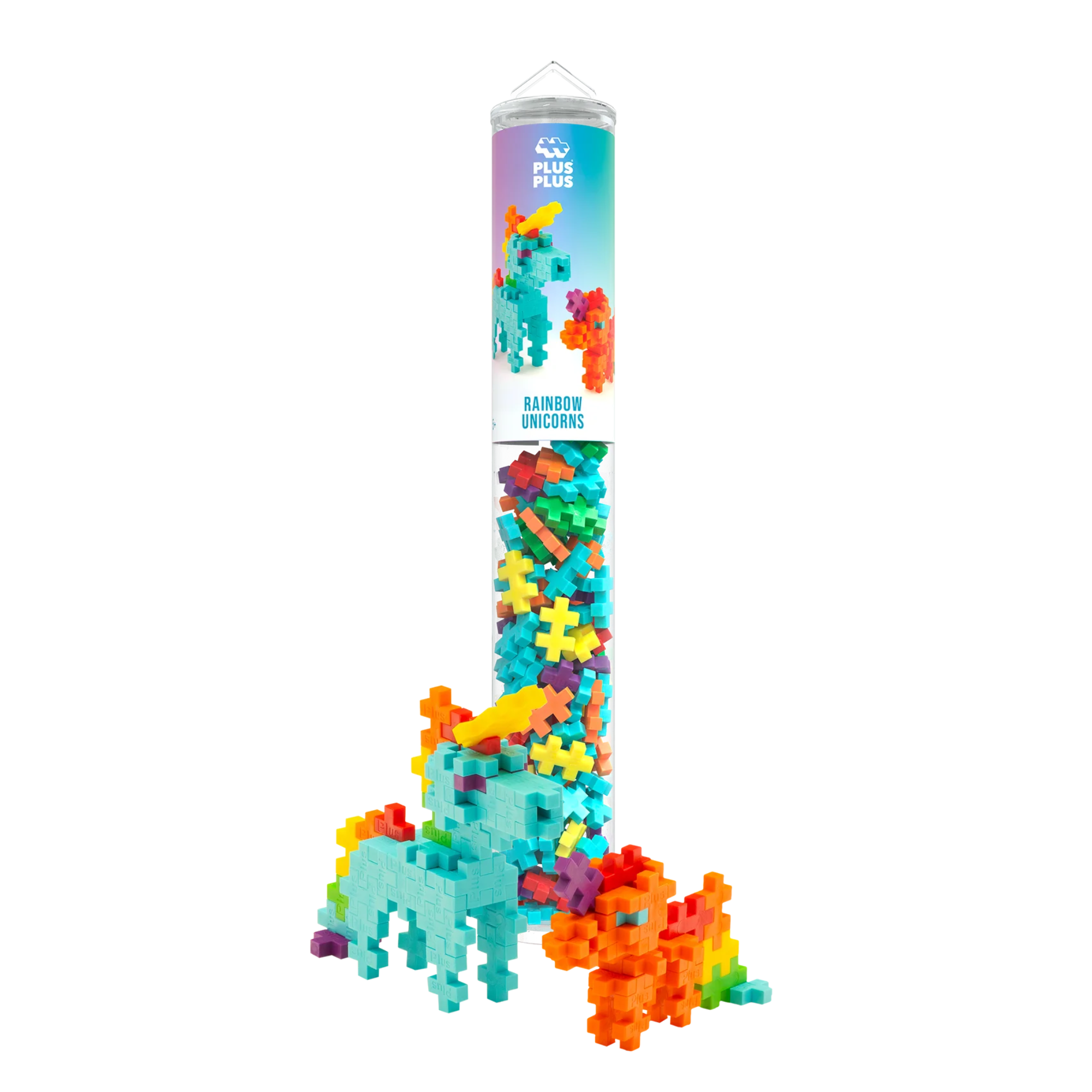 Plus - Plus 100 Kreativ Bausteine Regenbogen Einhorn Plus Plus - malmichmunt.com