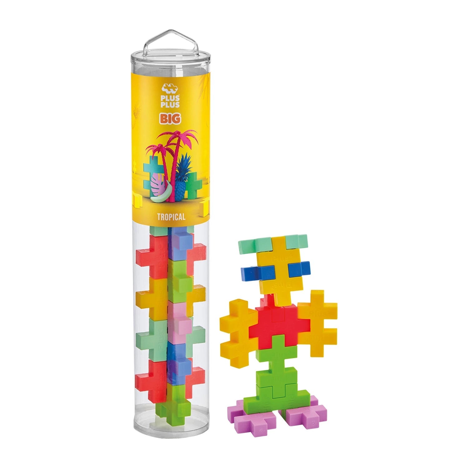 Plus - Plus 15 Kreativ Bausteine BIG Tropical Plus Plus - malmichmunt.com