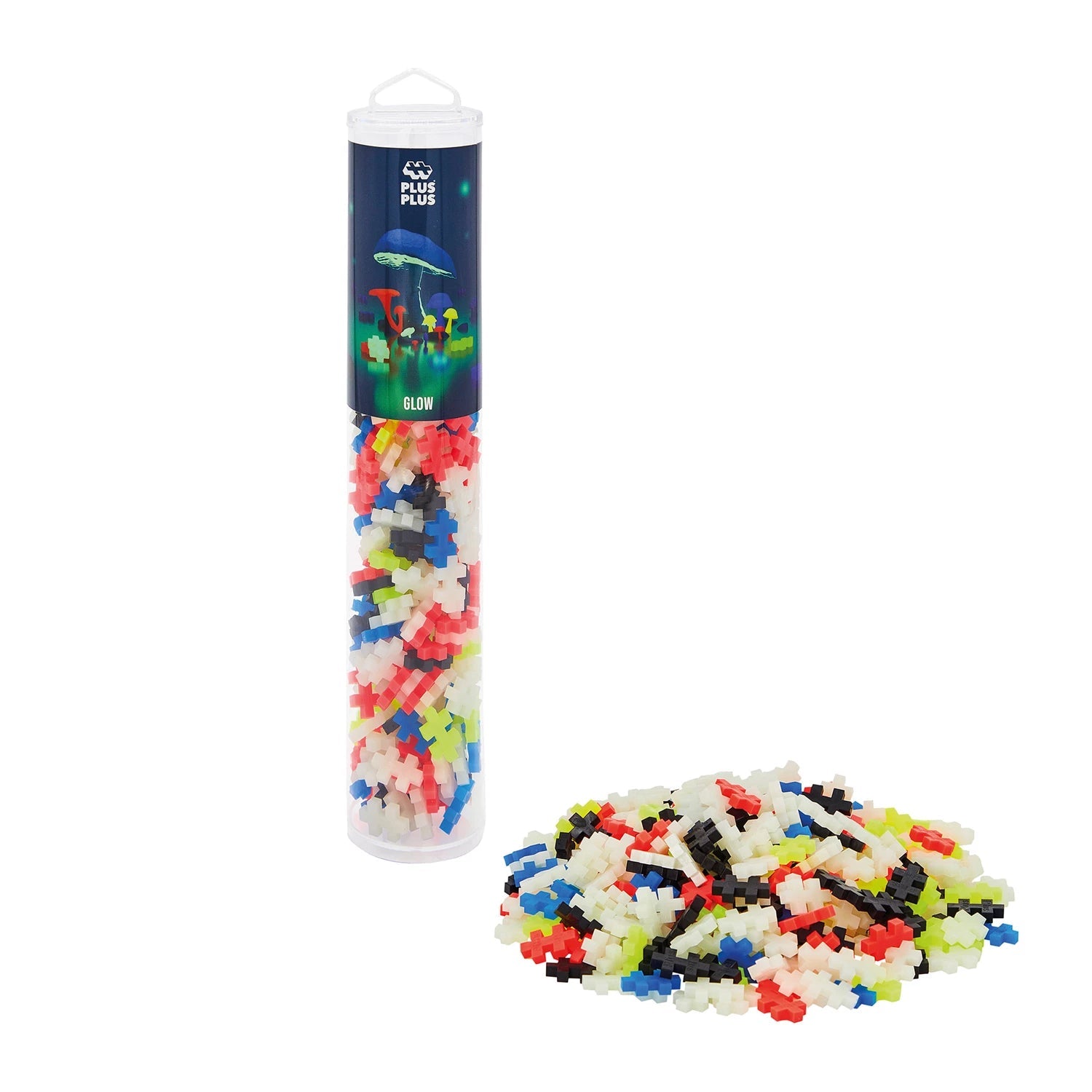 Plus - Plus 240 Kreativ Bausteine Nachtleuchtend Plus Plus - malmichmunt.com