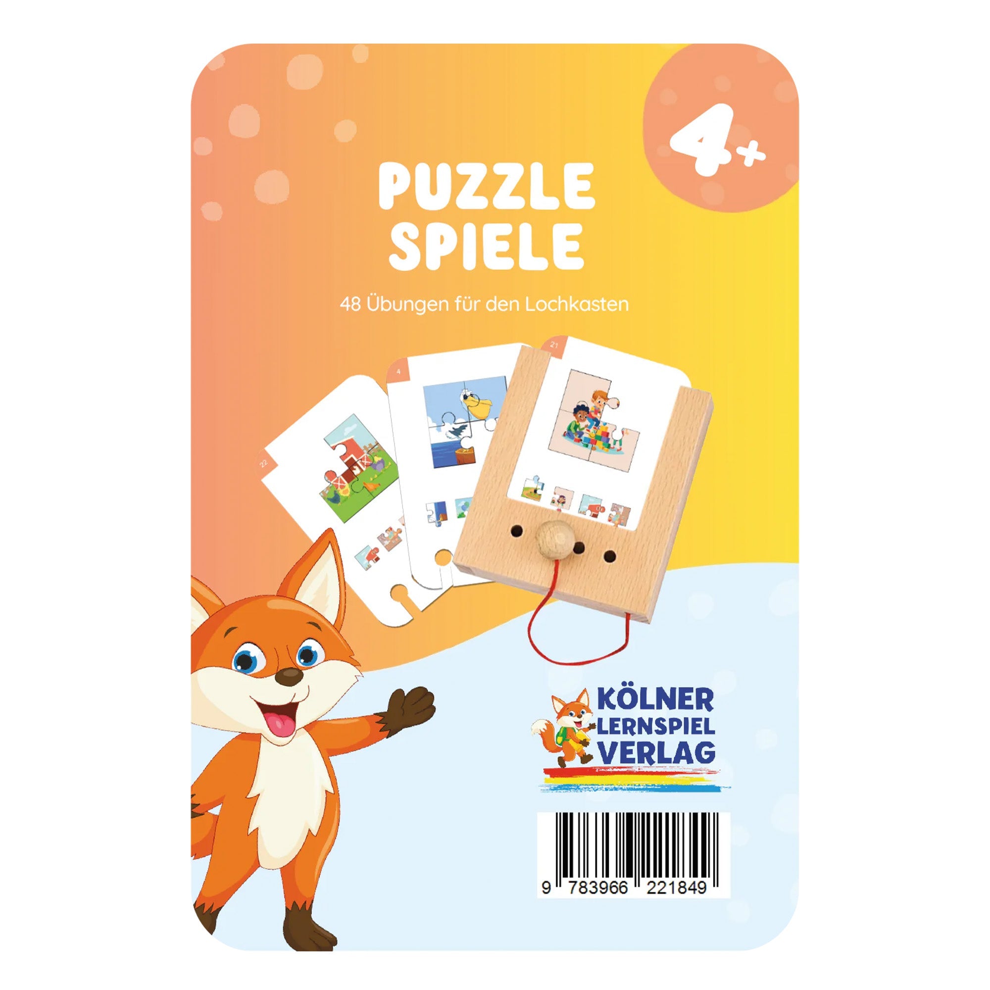 Puzzlespiele ab 4 Jahren - Übungen für den Lochkasten Lernspielverlag - malmichmunt.com