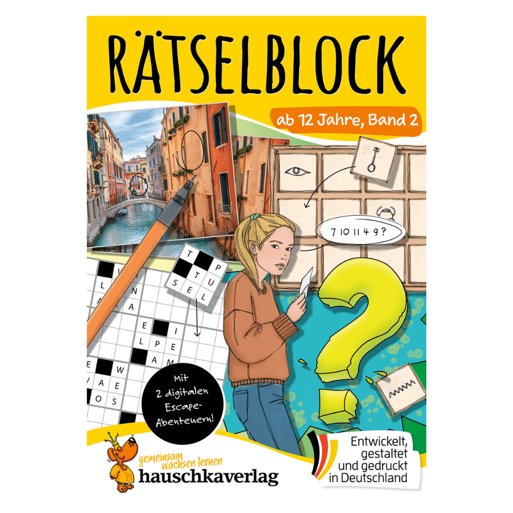Rätselblock ab 12 Jahre, Band 2 - Nr. 657 Hauschka Verlag - malmichmunt.com