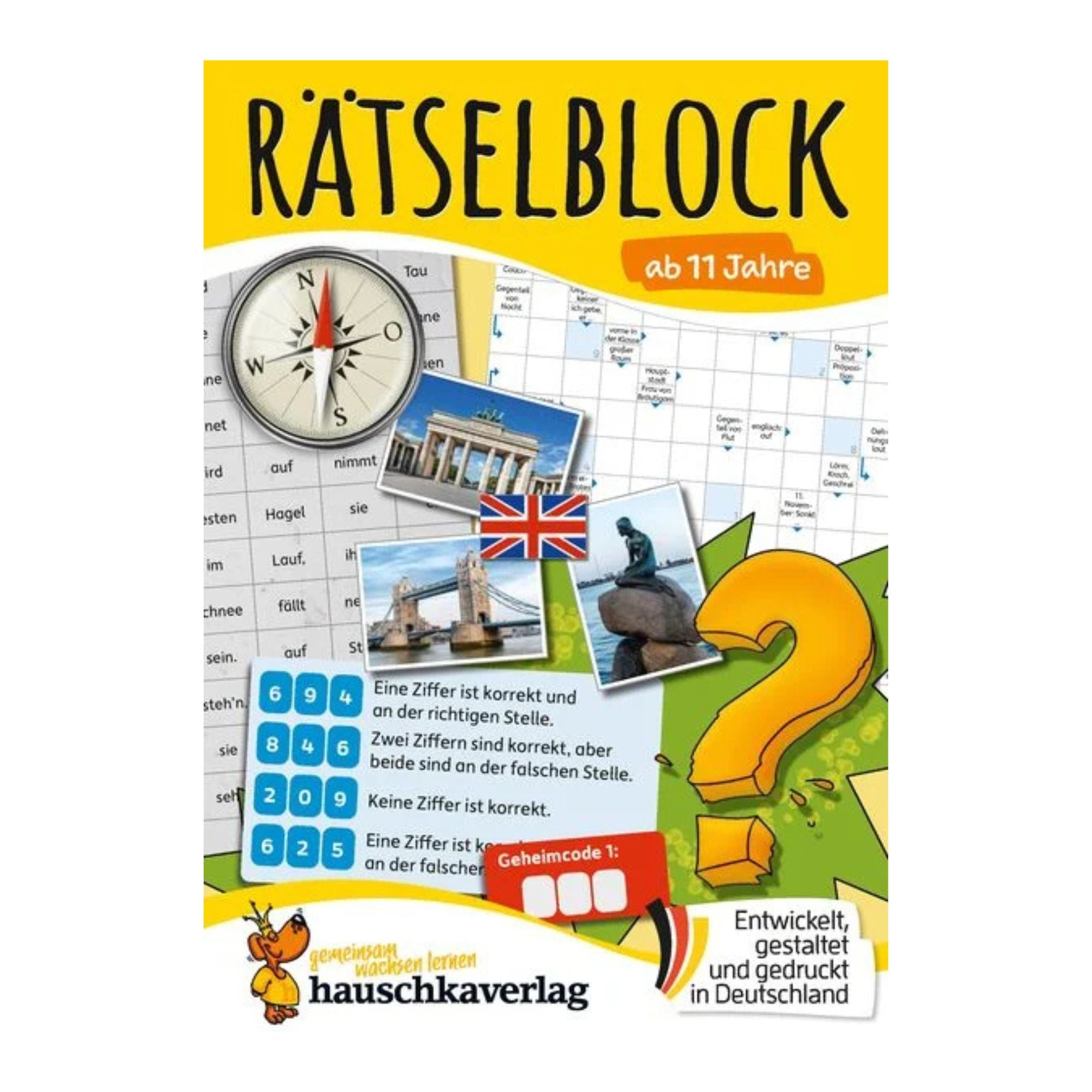 Rätselblock ab 11 Jahre - Nr. 641 Hauschka Verlag - malmichmunt.com