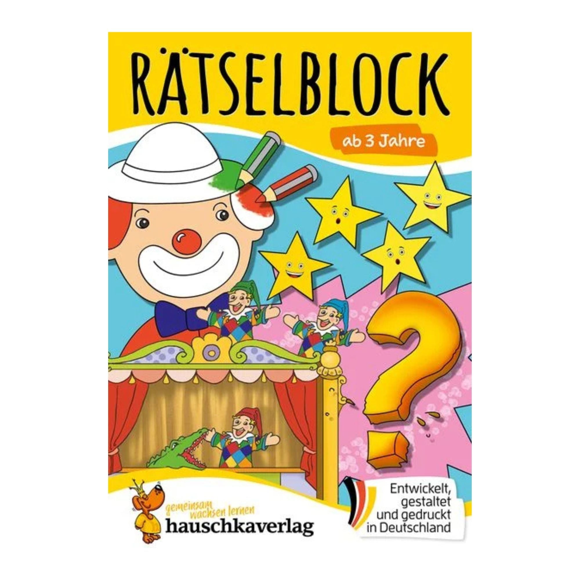 Rätselblock ab 3 Jahre, Band 1 - Nr. 644 Hauschka Verlag - malmichmunt.com