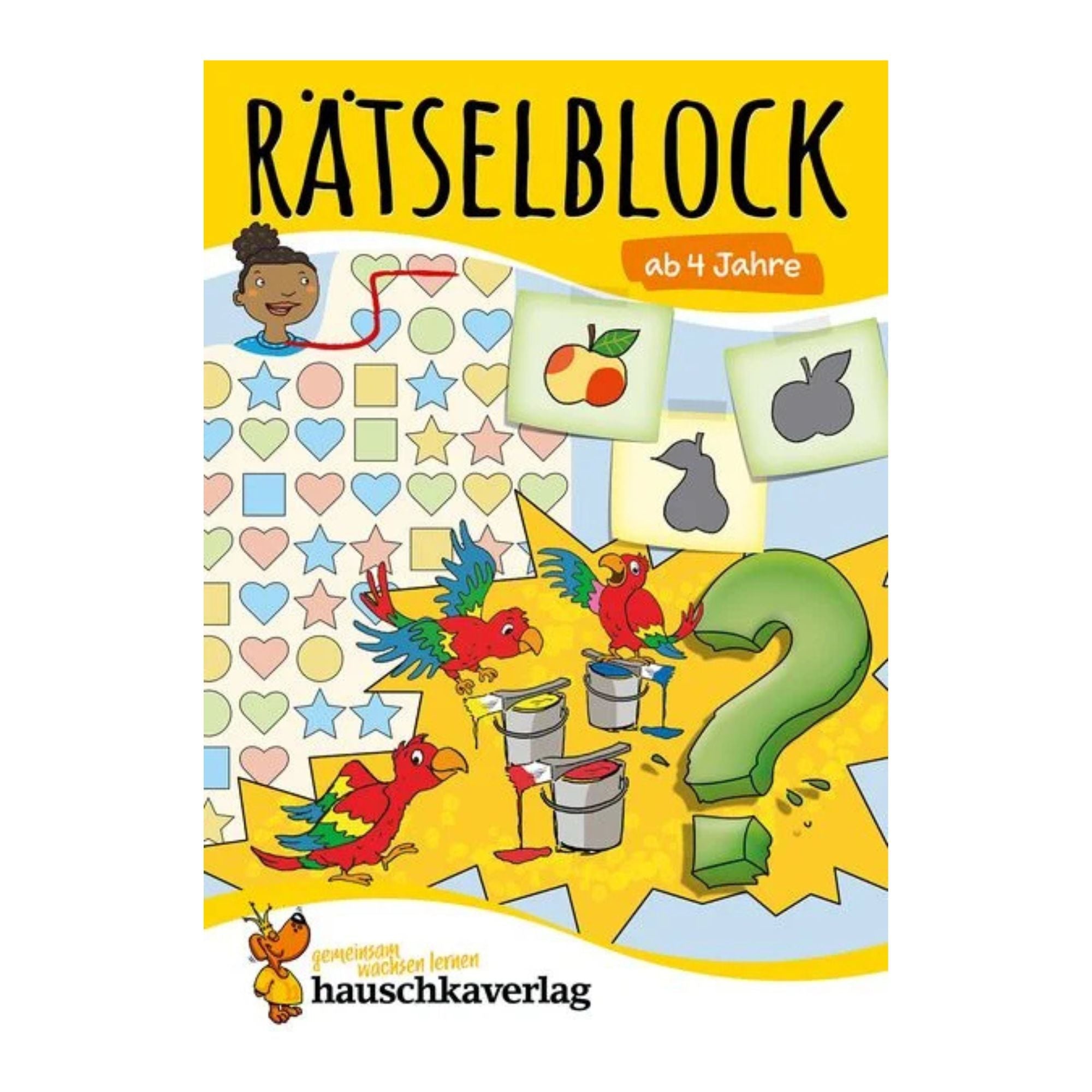 Rätselblock ab 4 Jahre, Band 1 - Nr. 642 Hauschka Verlag - malmichmunt.com