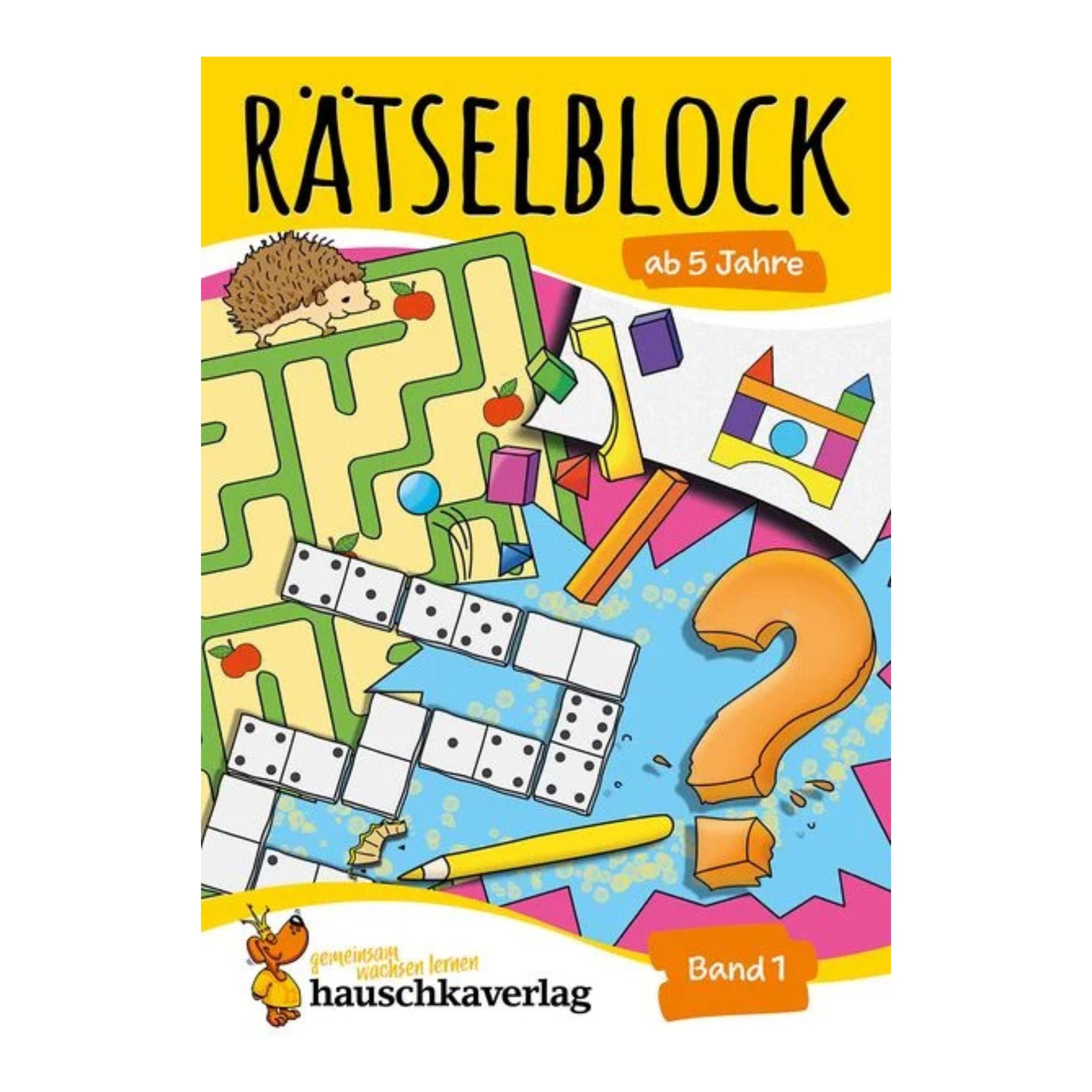 Rätselblock ab 5 Jahre, Band 1 - Nr. 630 Hauschka Verlag - malmichmunt.com