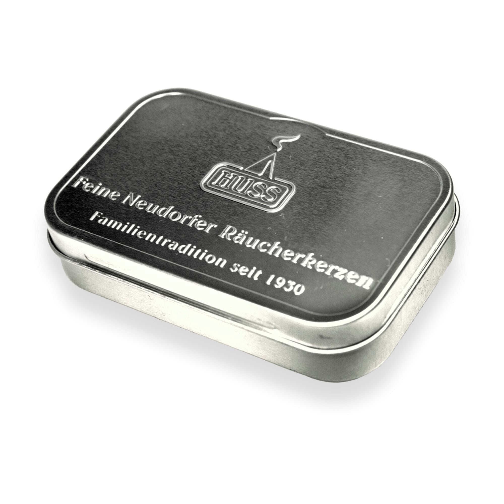Räucherkerzen Schnupperset - Blechdose klein Huss - malmichmunt.com