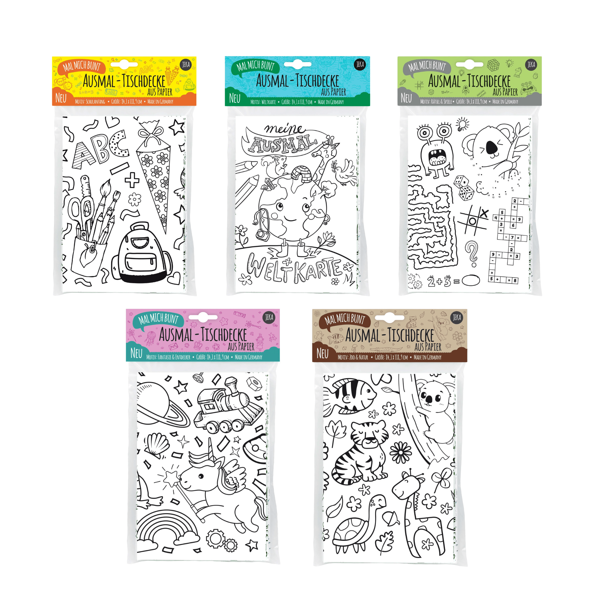 Sparpaket Maldecken - Schulanfang Jeka - malmichmunt.com