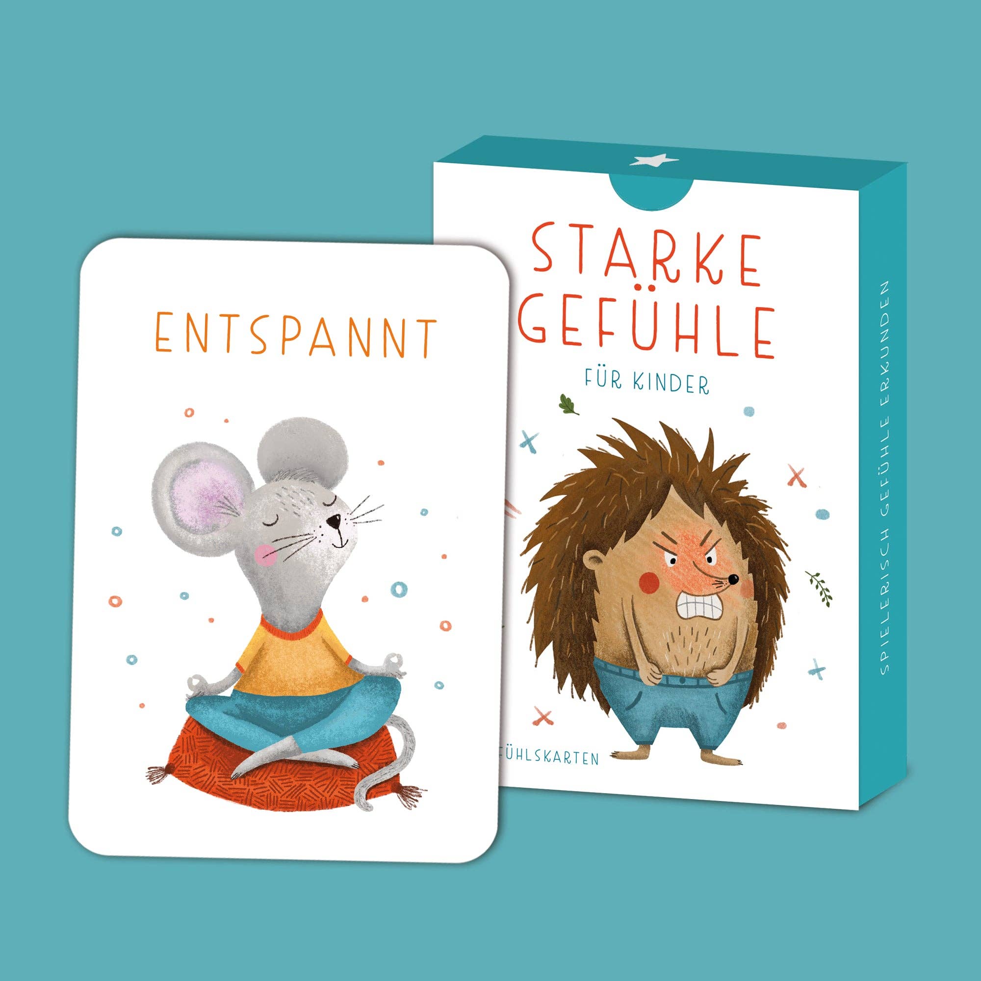 Starke Gefühle – Gefühlskarten für Kinder Rüsselfuchs - malmichmunt.com
