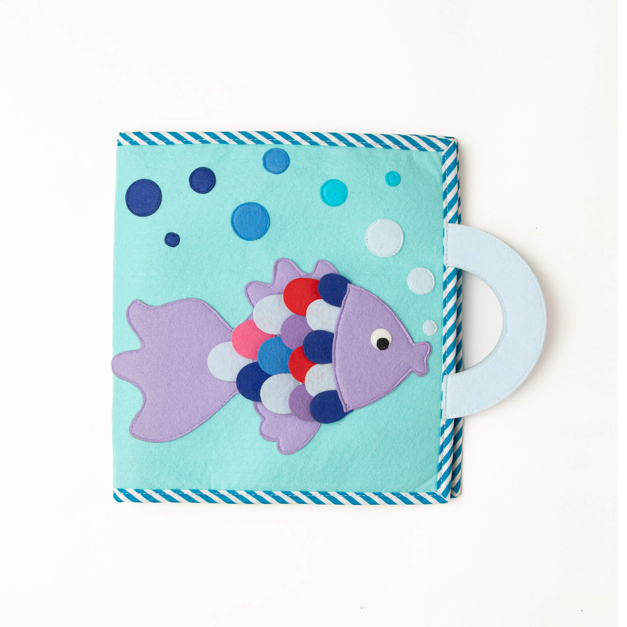 Stoffbuch "Magischer Fisch" (ab 2 Jahren) Jolly Designs - malmichmunt.com
