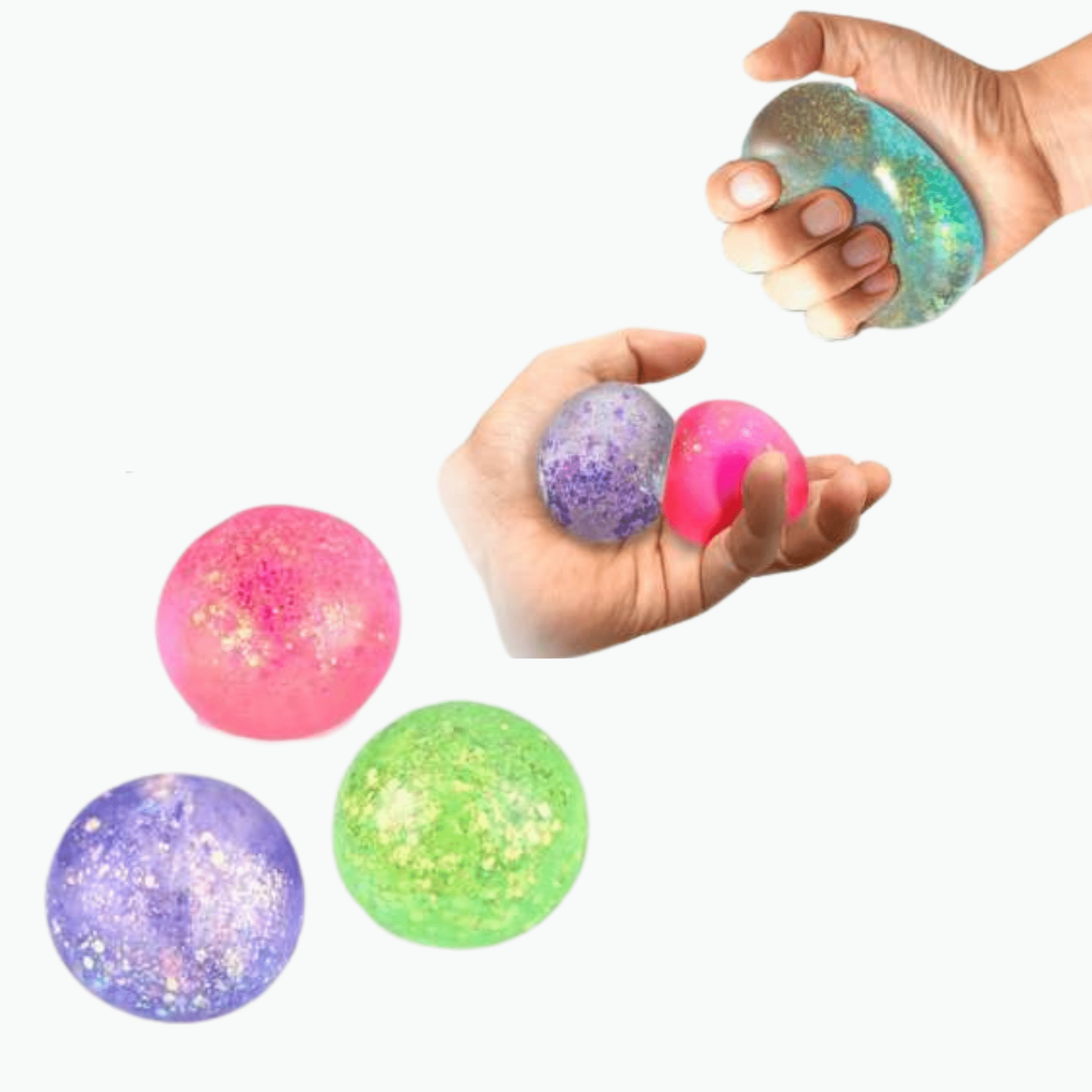 Strechty Glitzer Ball Fun Trading GmbH - malmichmunt.com