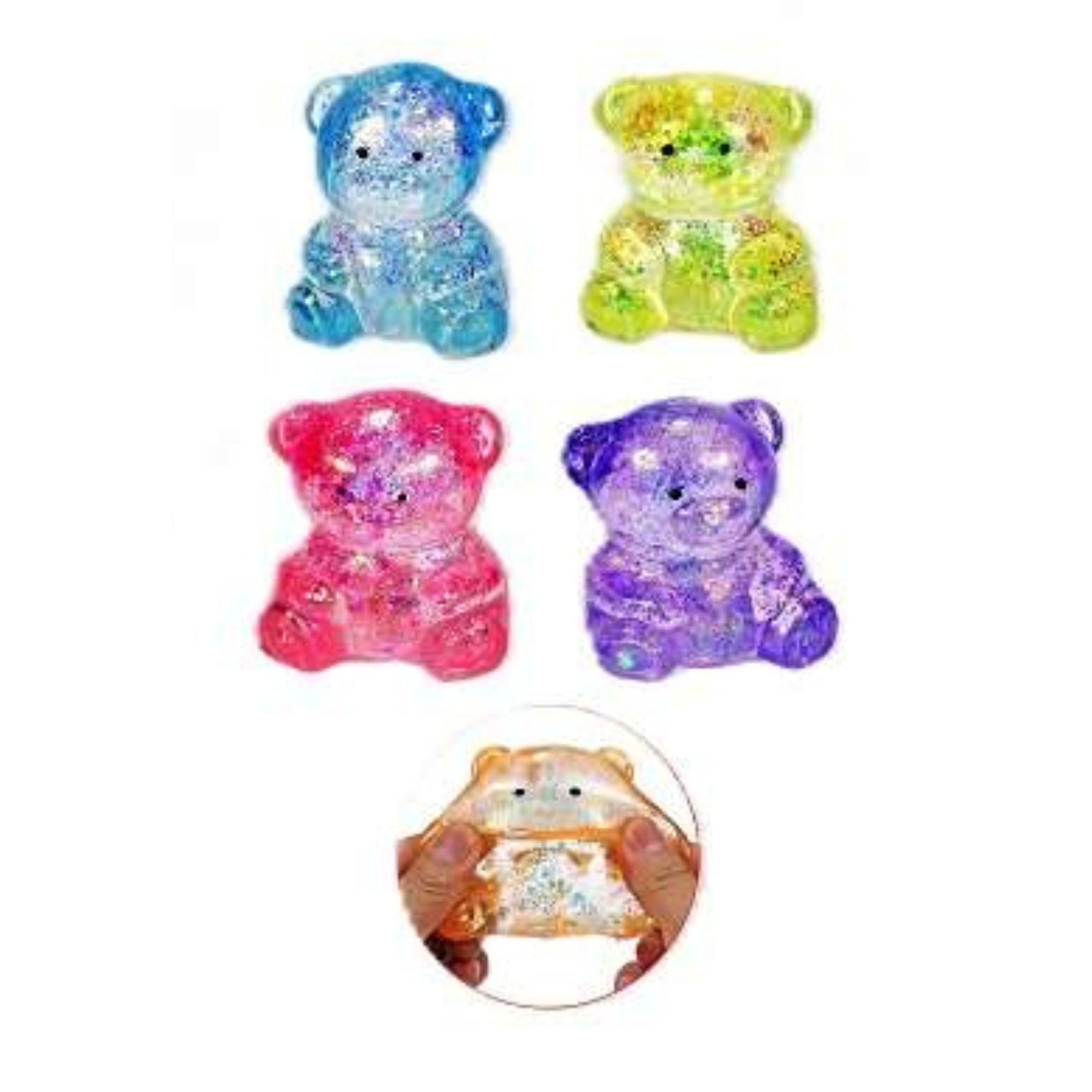 Stretchy Glitzer Bärchen - Antistress Funtrading - malmichmunt.com