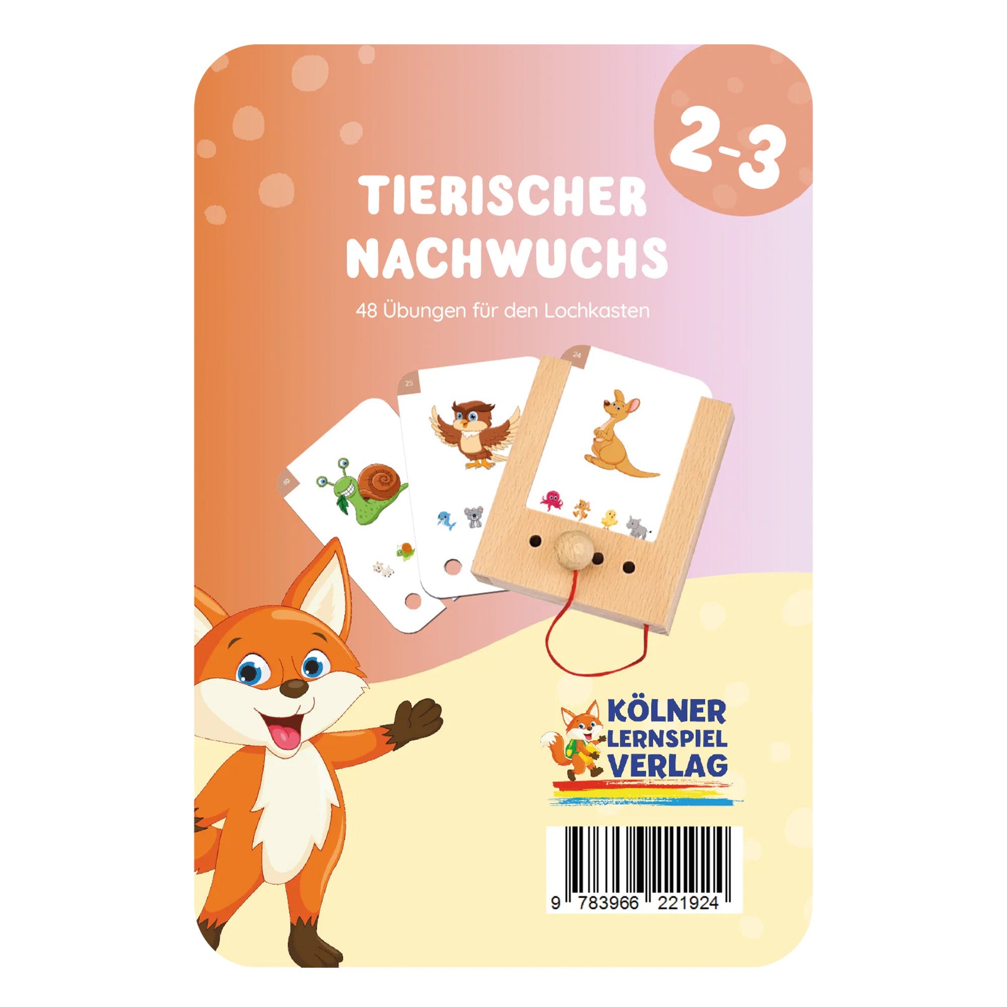 Tierischer Nachwuchs - Übungen für den Lochkasten Lernspielverlag - malmichmunt.com
