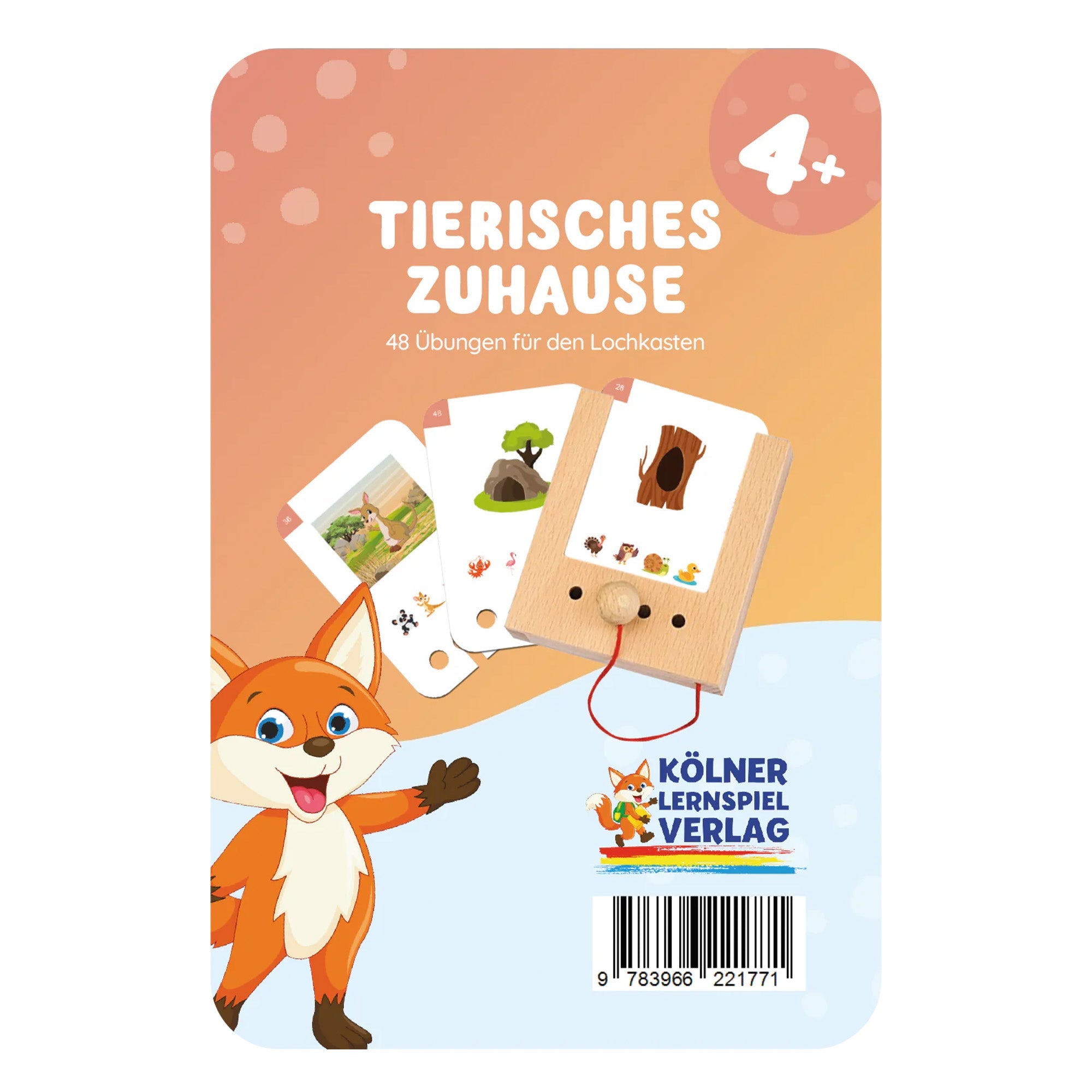 Tierisches Zuhause - Übungen für den Lochkasten Lernspielverlag - malmichmunt.com