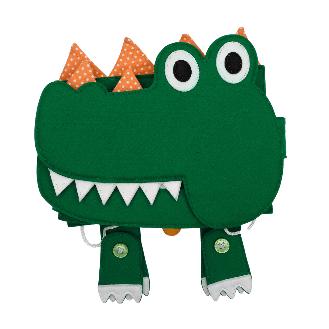 Travel Buddy Krokodil Jolly Designs - malmichmunt.com