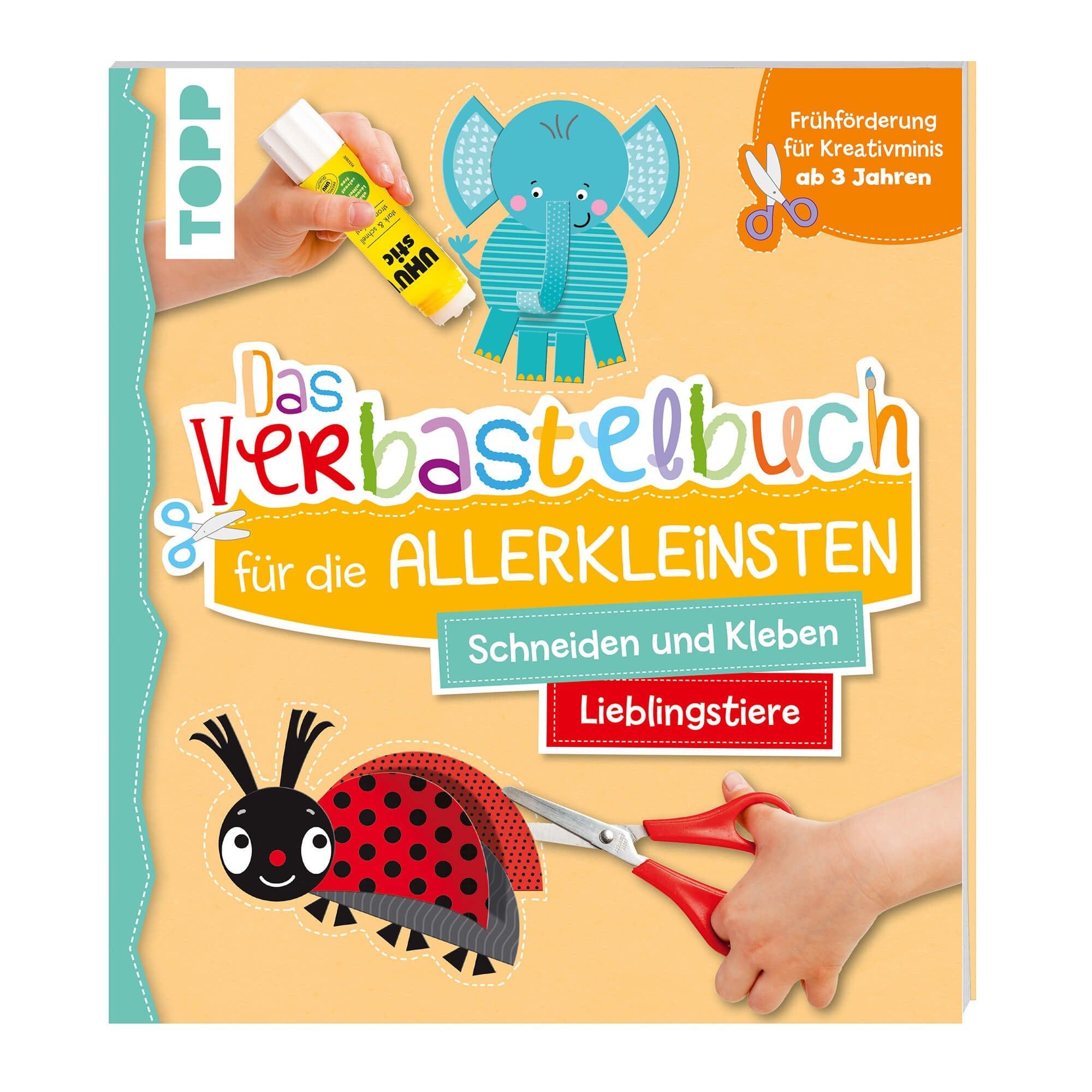 Verbastelbuch für die Allerkleinsten: Lieblingstiere TOPP Verlag - malmichmunt.com