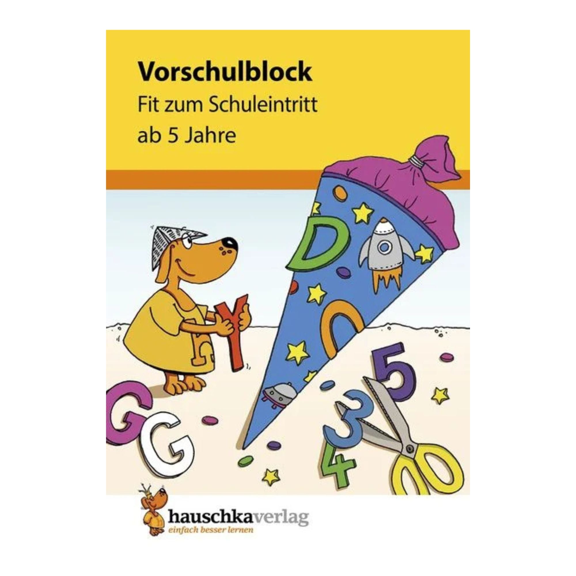 Vorschulblock – Fit zum Schuleintritt ab 5 Jahre - Nr. 625 Hauschka Verlag - malmichmunt.com