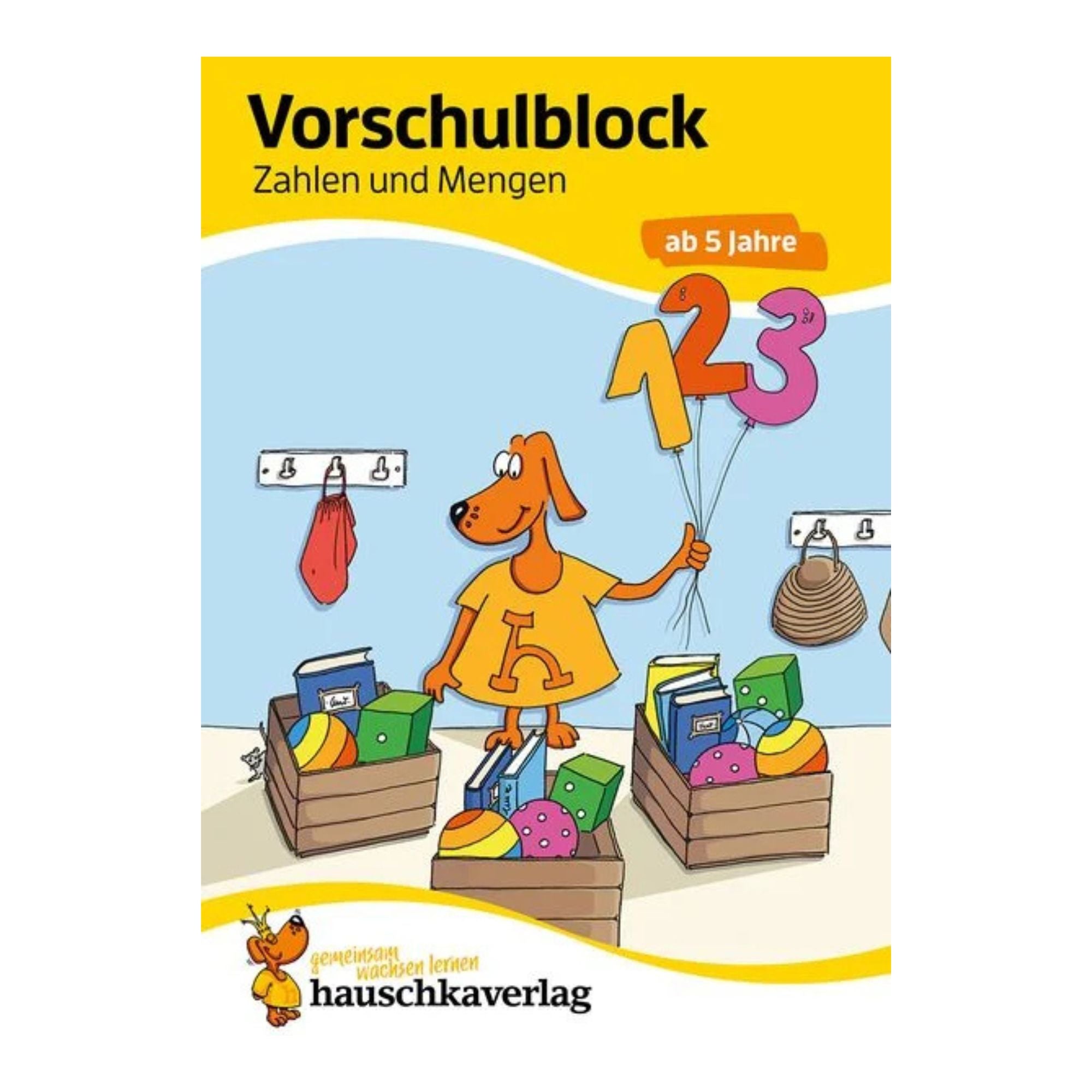 Vorschulblock – Zahlen und Mengen ab 5 Jahre - Nr. 627 Hauschka Verlag - malmichmunt.com