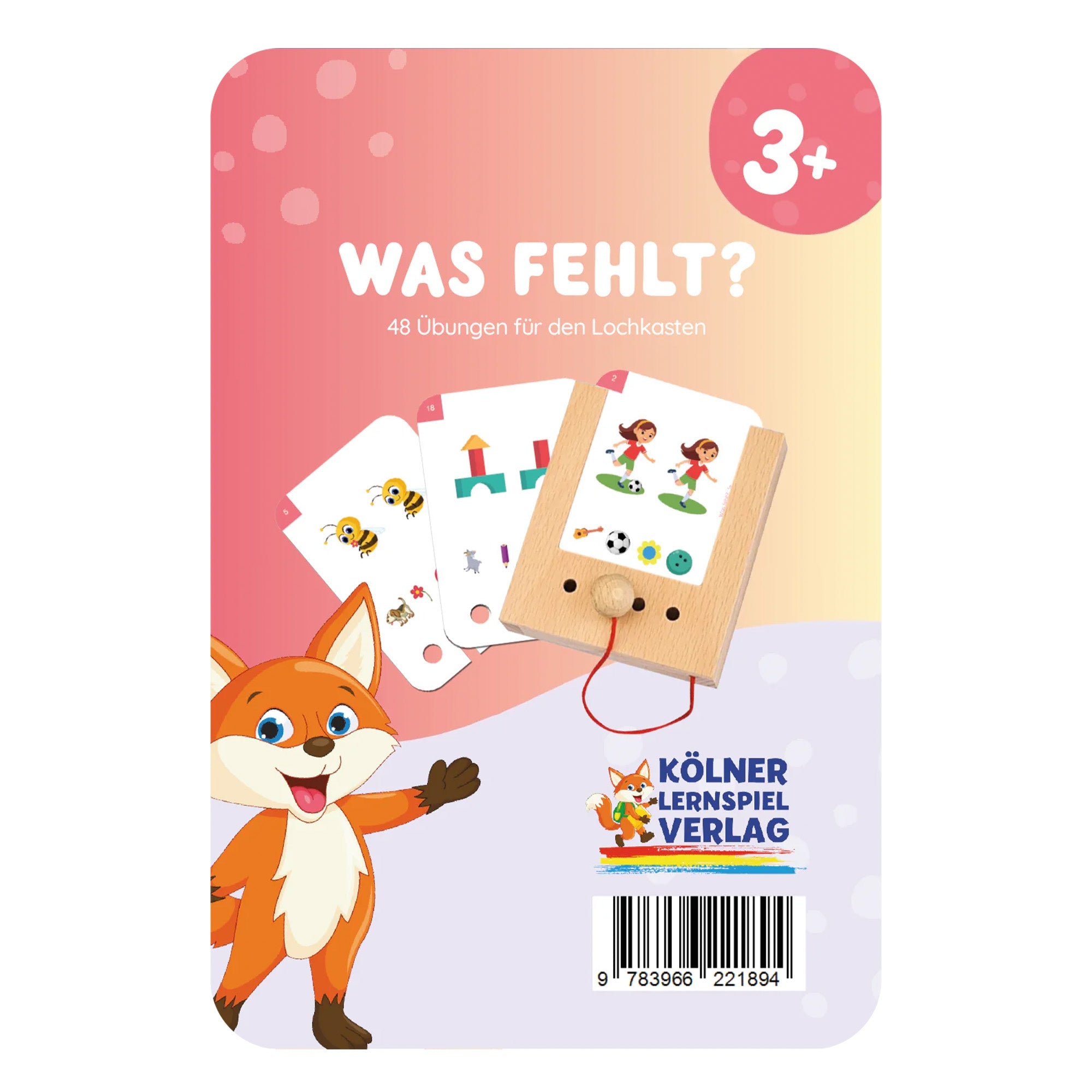 Was fehlt? Unterschiede erkennen ab 3 Jahren - Übungen für den Lochkasten Lernspielverlag - malmichmunt.com