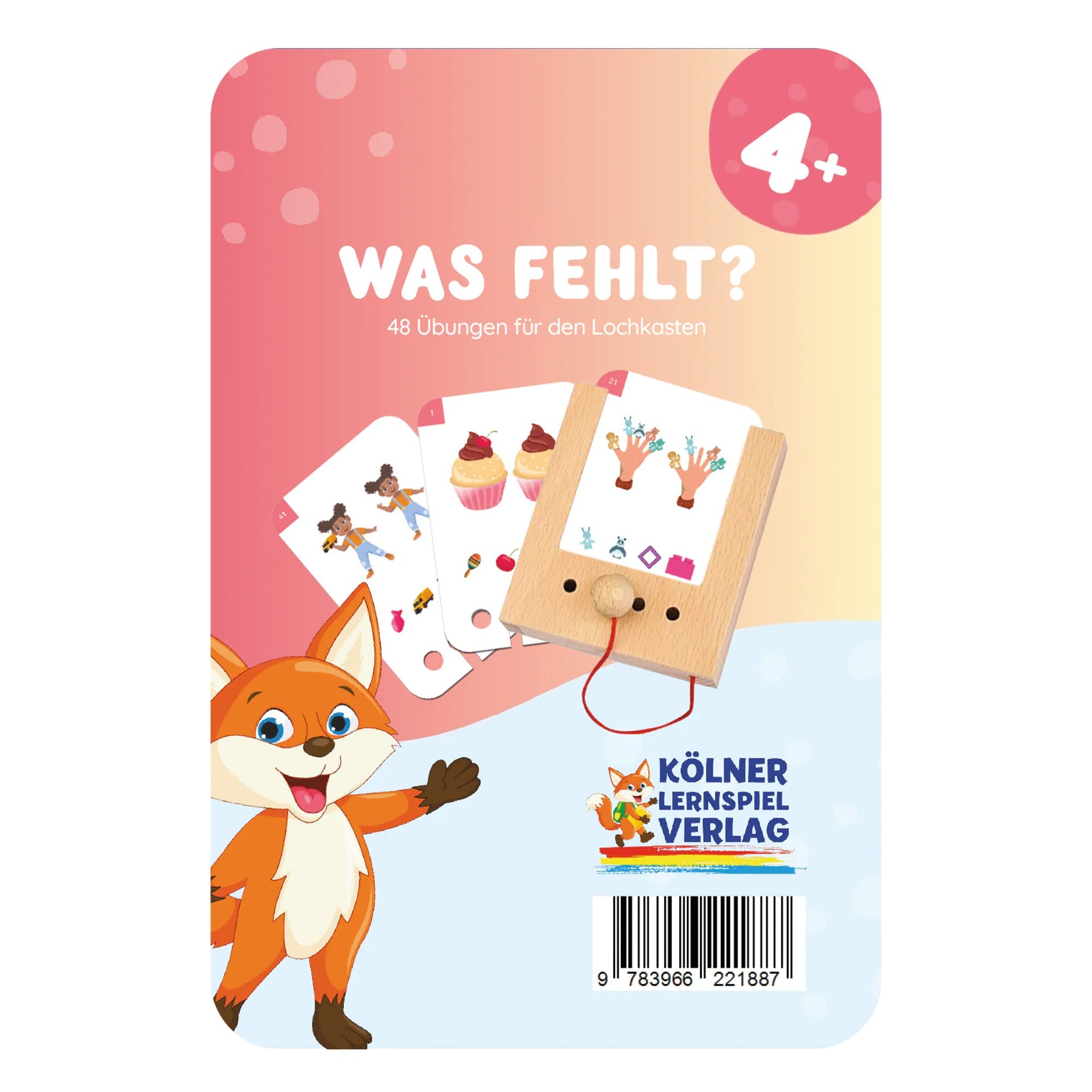 Was fehlt? Unterschiede erkennen ab 4 Jahren - Übungen für den Lochkasten Lernspielverlag - malmichmunt.com