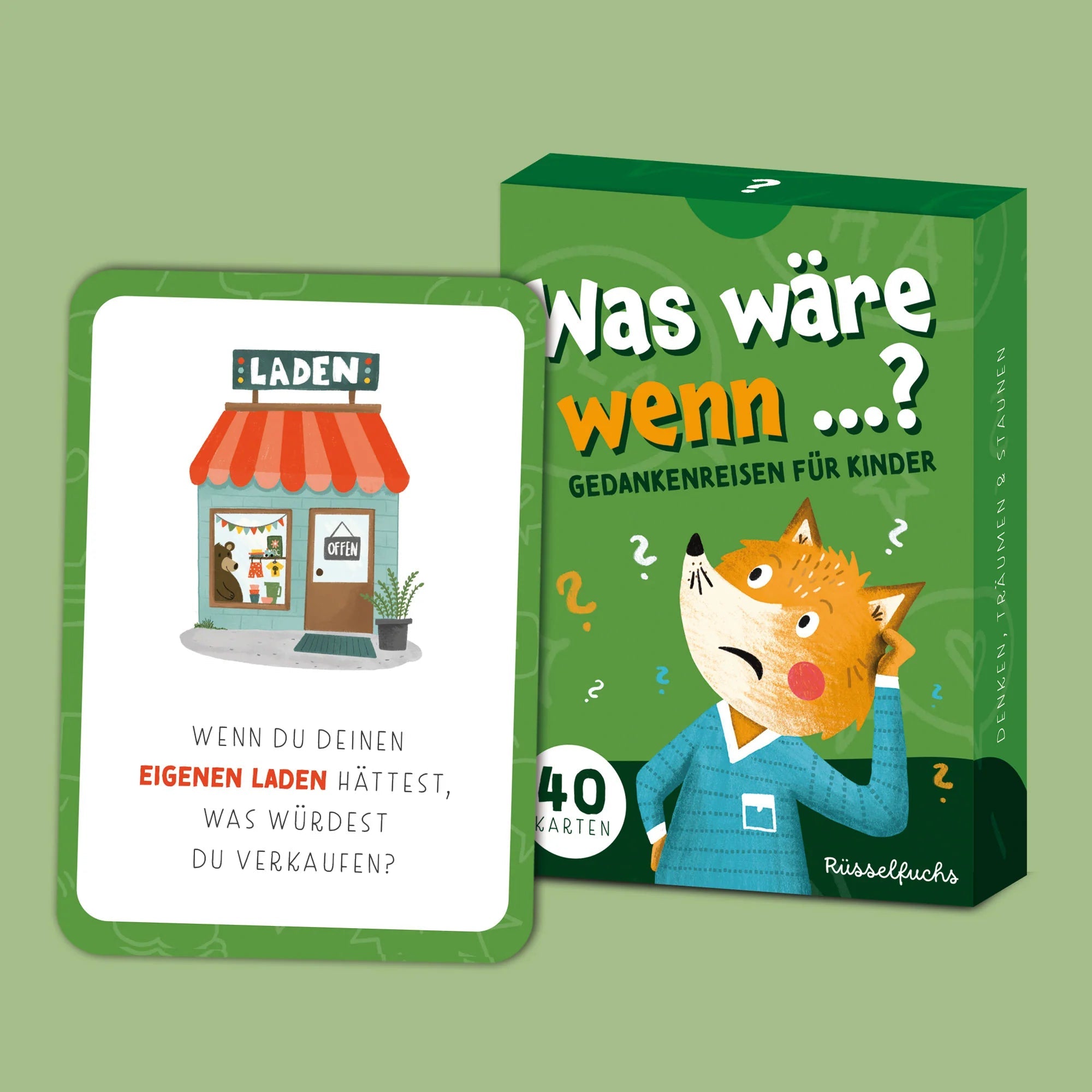 Was wäre wenn …? – Kartenspiel für Kinder Rüsselfuchs - malmichmunt.com