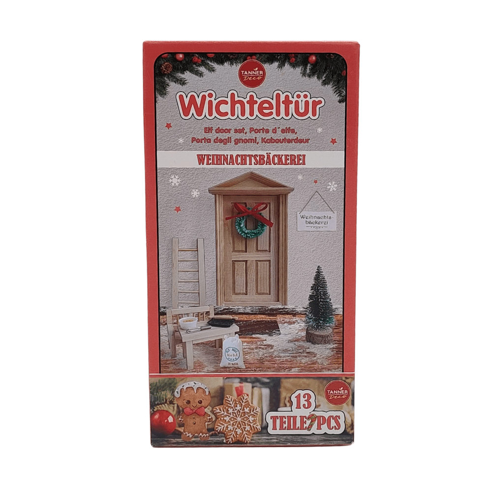 Wichteltür "Weihnachtsbäckerei" OBILO - malmichmunt.com