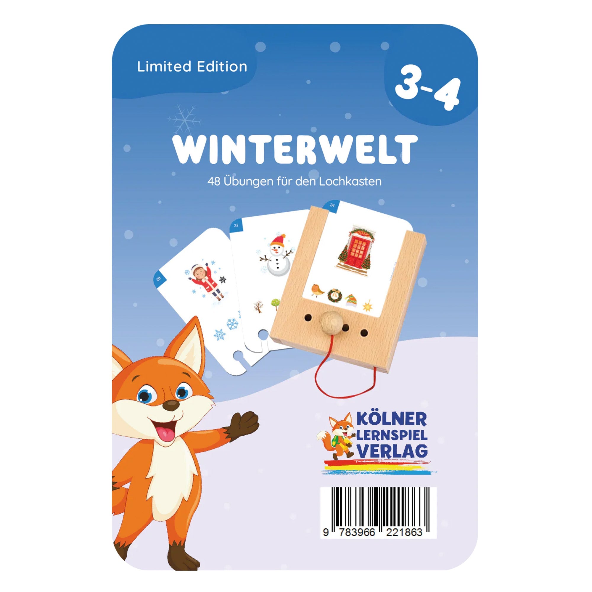 Winterwelt - Übungen für den Lochkasten Lernspielverlag - malmichmunt.com