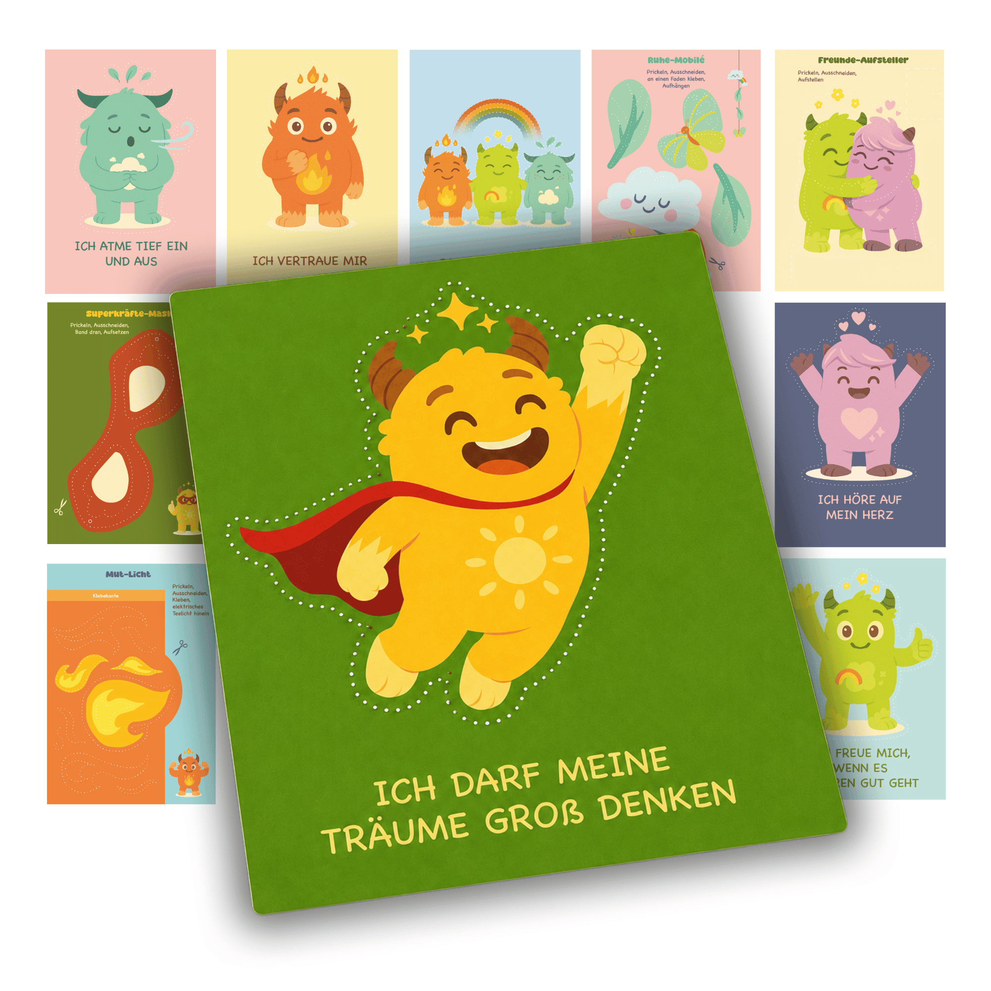 10 Prickelvorlagen Mutmachbande Jeka - malmichmunt.com