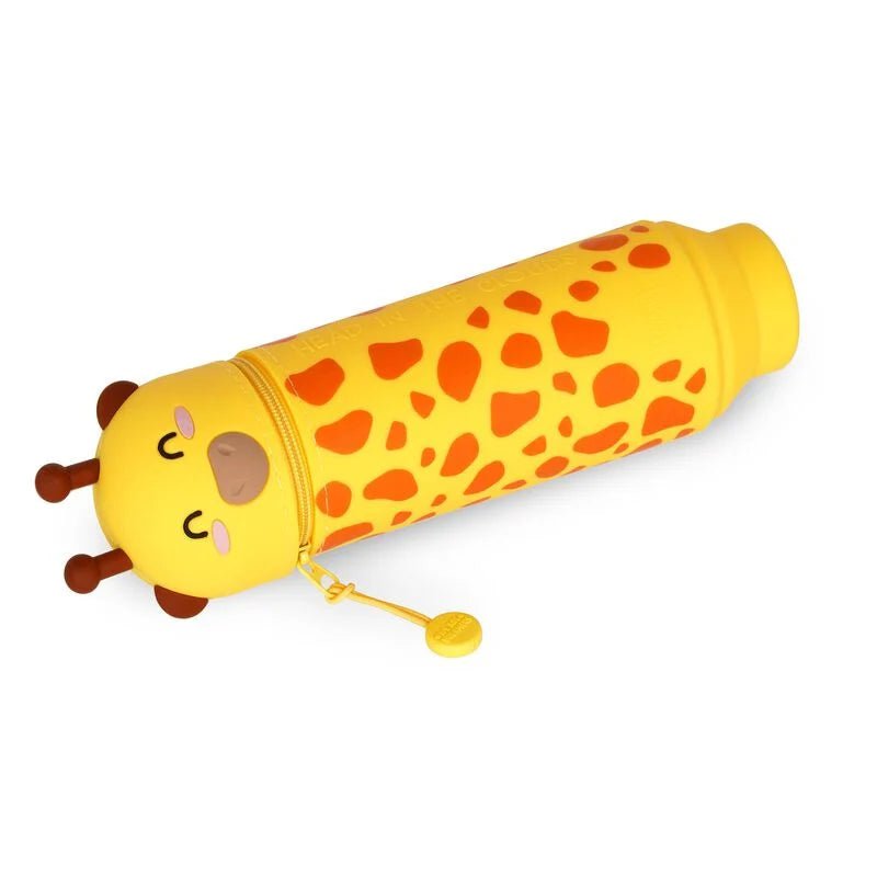 2 - in - 1 - Federmäppchen aus Silikon - Giraffe Legami - malmichmunt.com